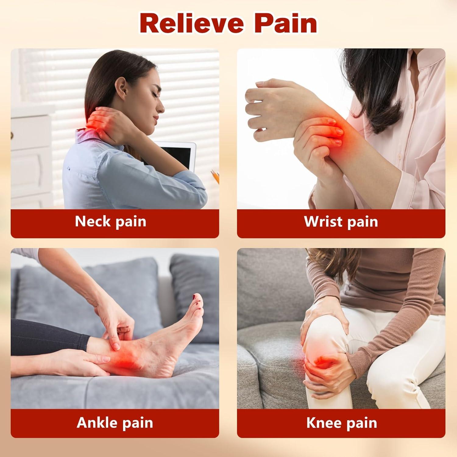 Cinturón de Terapia de Luz Roja DGYAO para Barbilla y Cuello