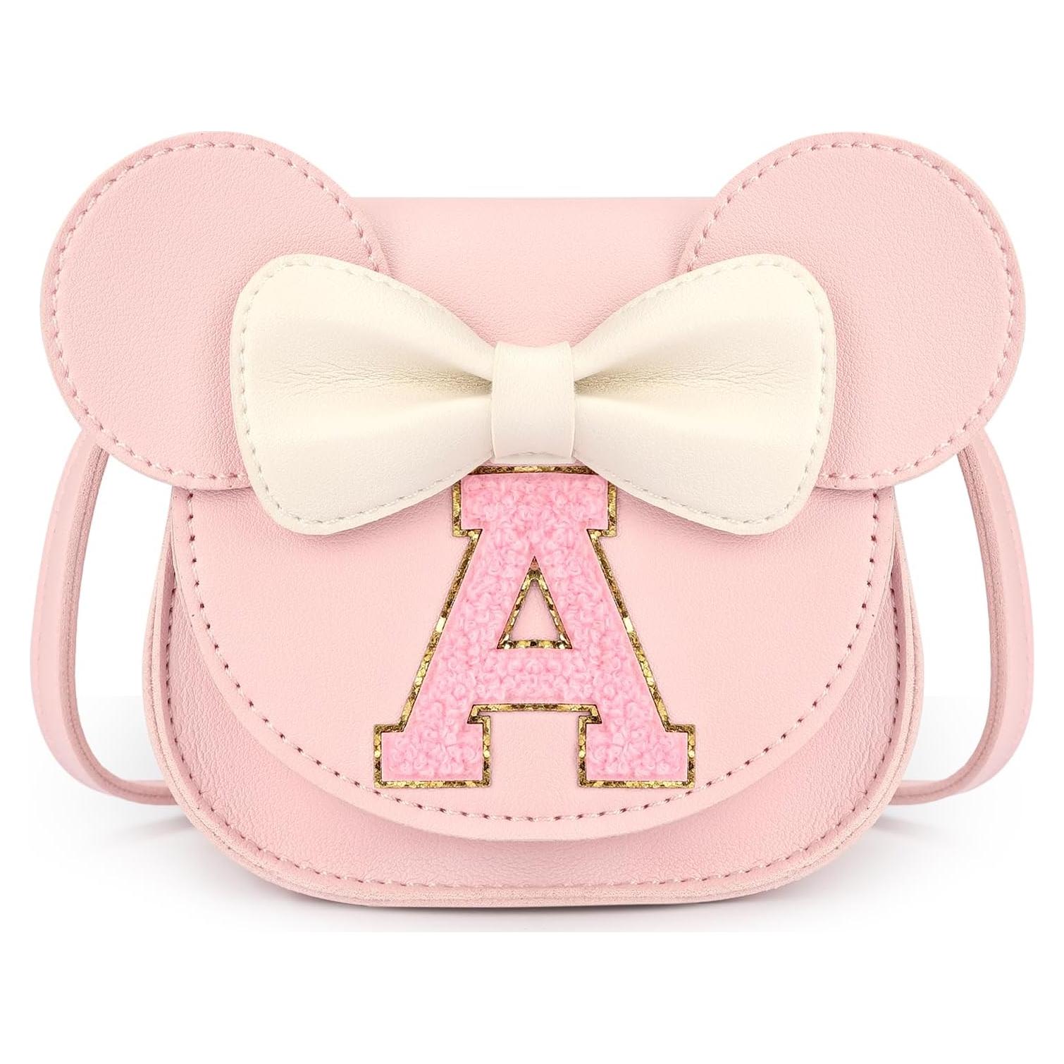 Bolso para Niña Rosa Mini Orejas de Ratón Mibasis