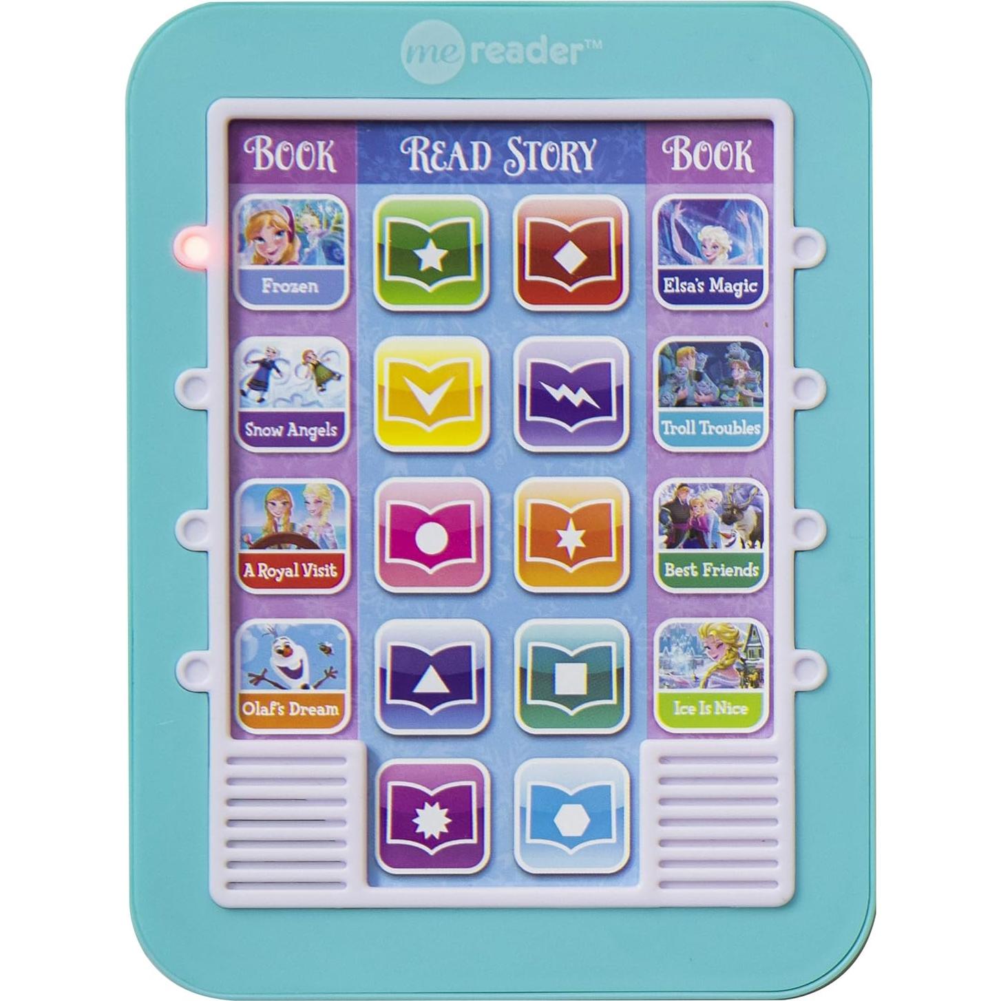 Disney Frozen Elsa, Anna, Olaf, and More! - Me Reader Electronic Reader and 8-Sound Book Library – Great Alternative to Toys for Christmas - PI Kids