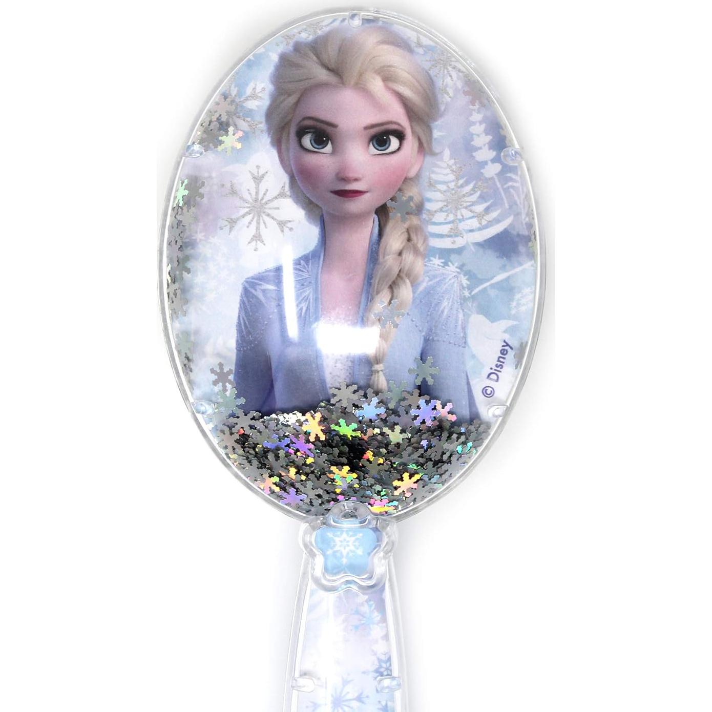 Cepillo de Pelo Luv Her Frozen II Copos de Nieve Plateado