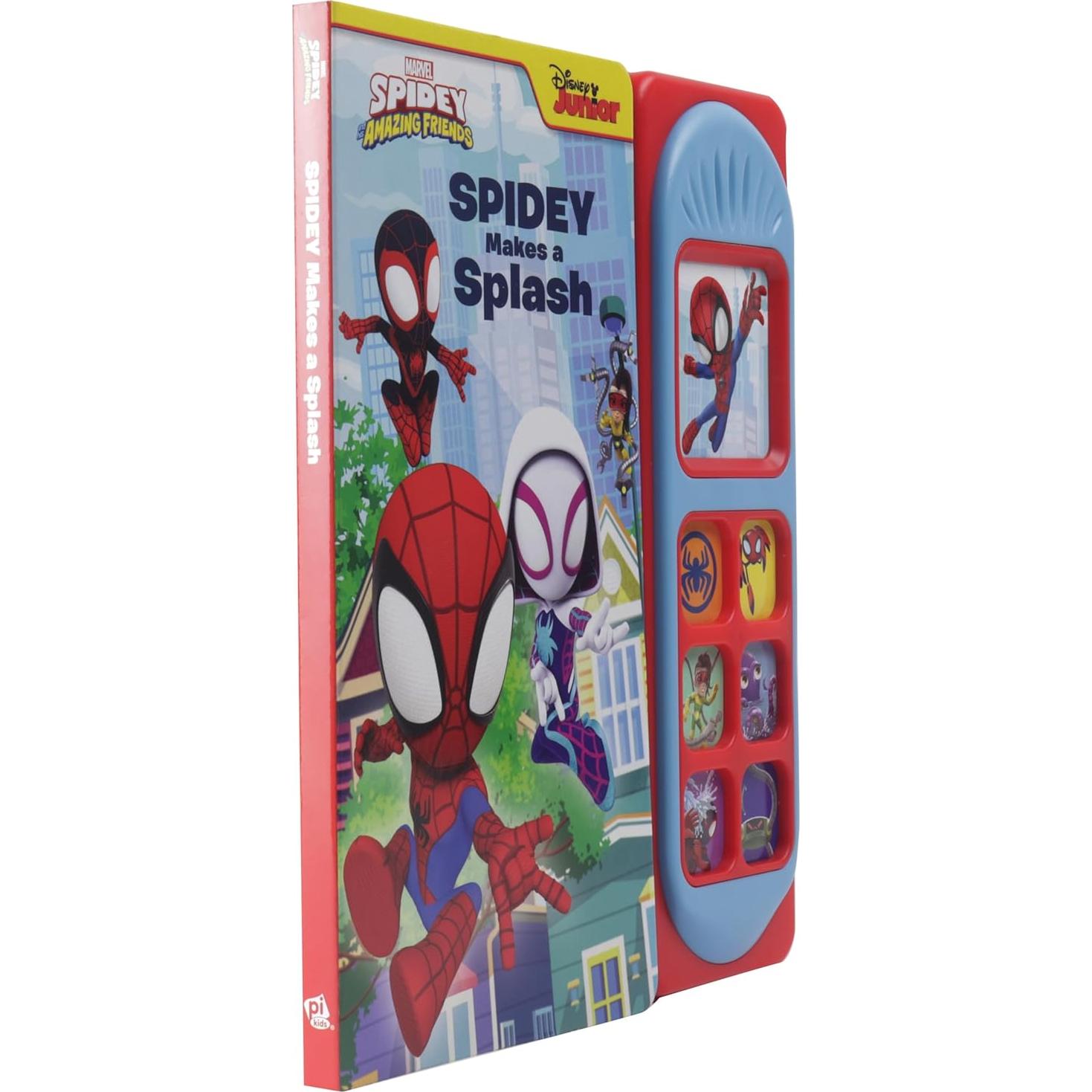 Marvel Spider-man - Spidey and his Amazing Friends – Spidey Makes a Splash Sound Book - PI Kids