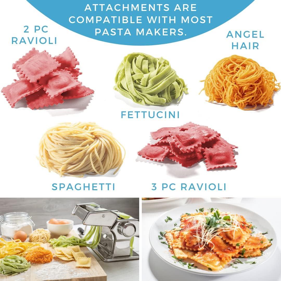 Juego de Accesorios para Pasta CucinaPro - 5 Cortadores Manuales