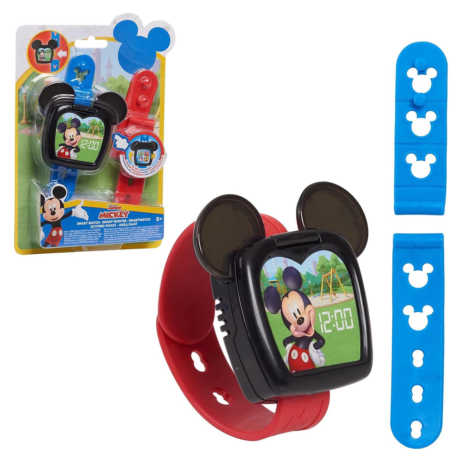 Reloj de Juguete Disney Mickey Mouse con Luces y Sonidos
