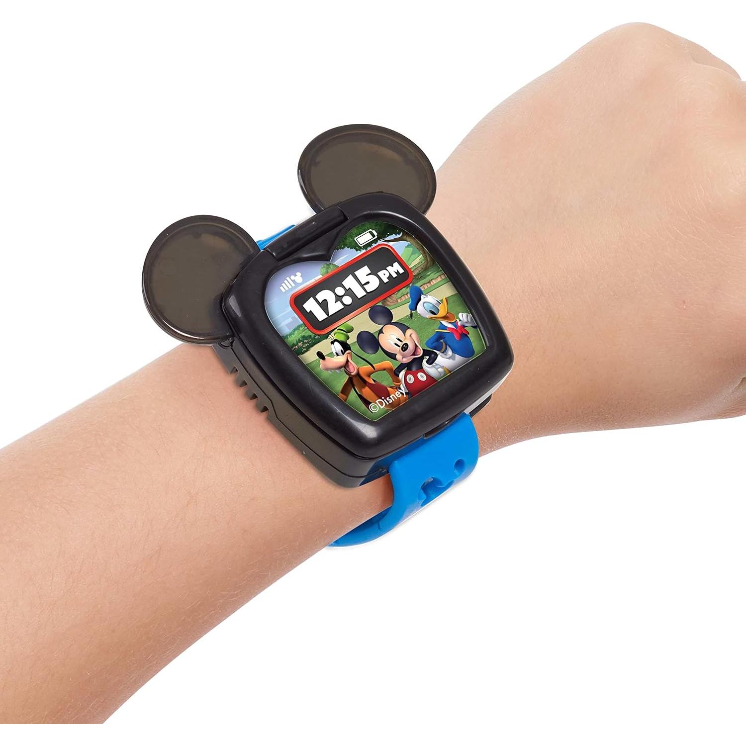 Reloj de Juguete Disney Mickey Mouse con Luces y Sonidos