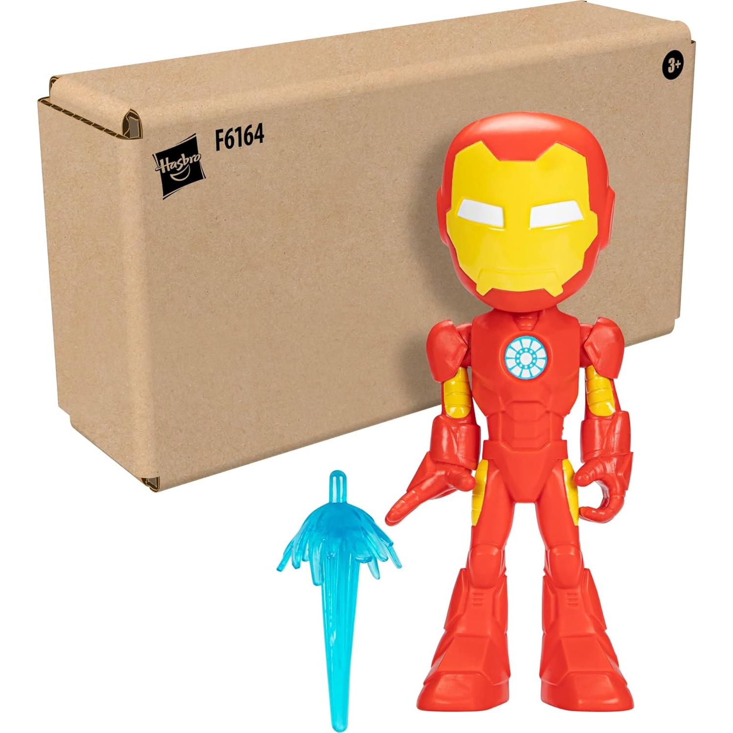 Figura de acción Iron Man Hasbro 22.86 cm con Rayo Repulsor
