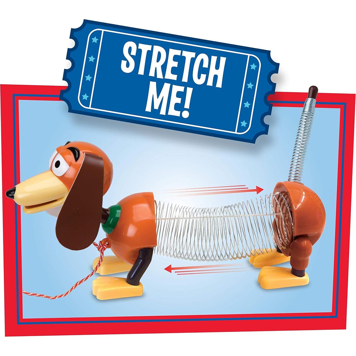 Disney•Pixar's Toy Story Slinky Dog Pull Toy, Walking Spring Toy for Boys and Girls, Kids Toys for Ages 18 Month by Just Play