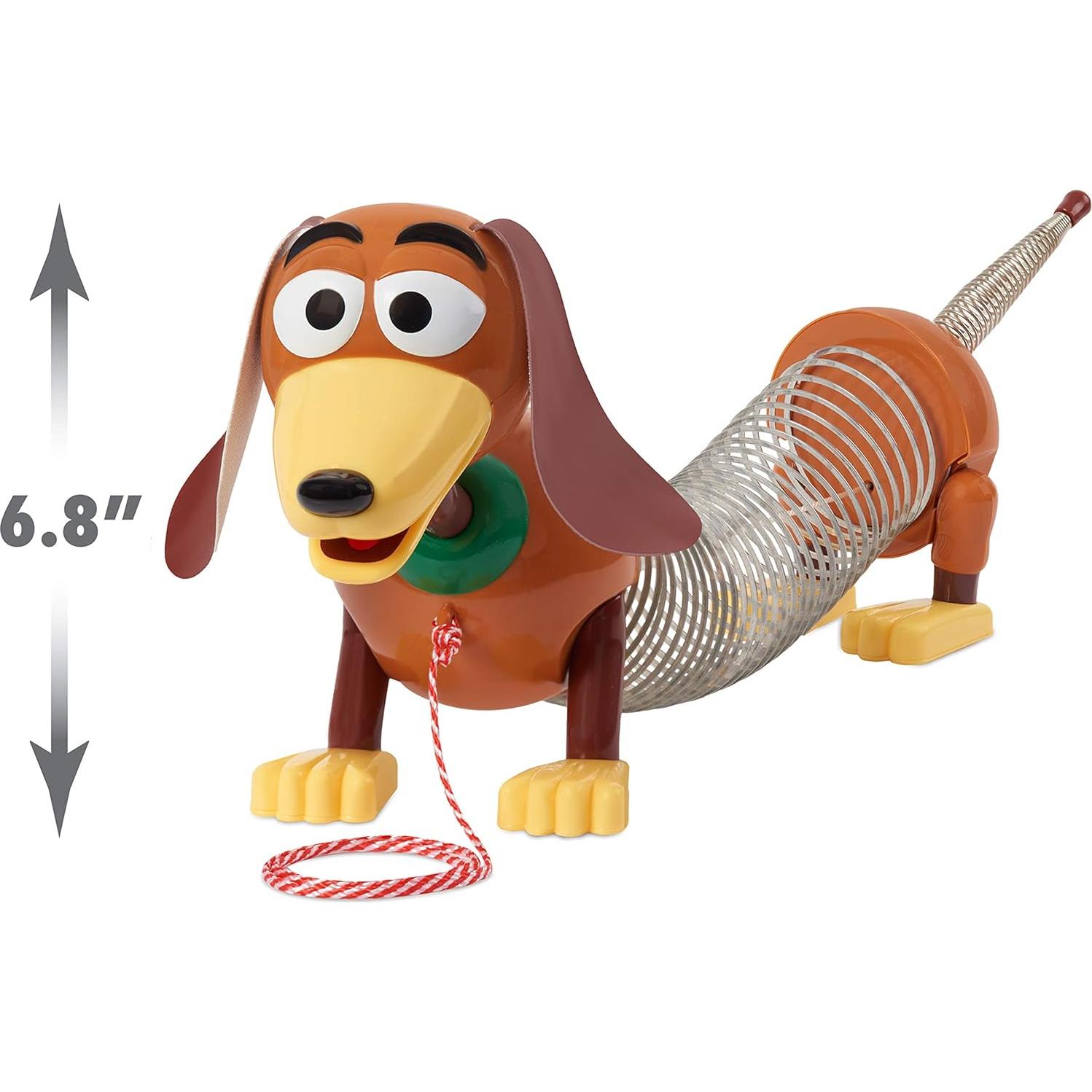 Disney•Pixar's Toy Story Slinky Dog Pull Toy, Walking Spring Toy for Boys and Girls, Kids Toys for Ages 18 Month by Just Play