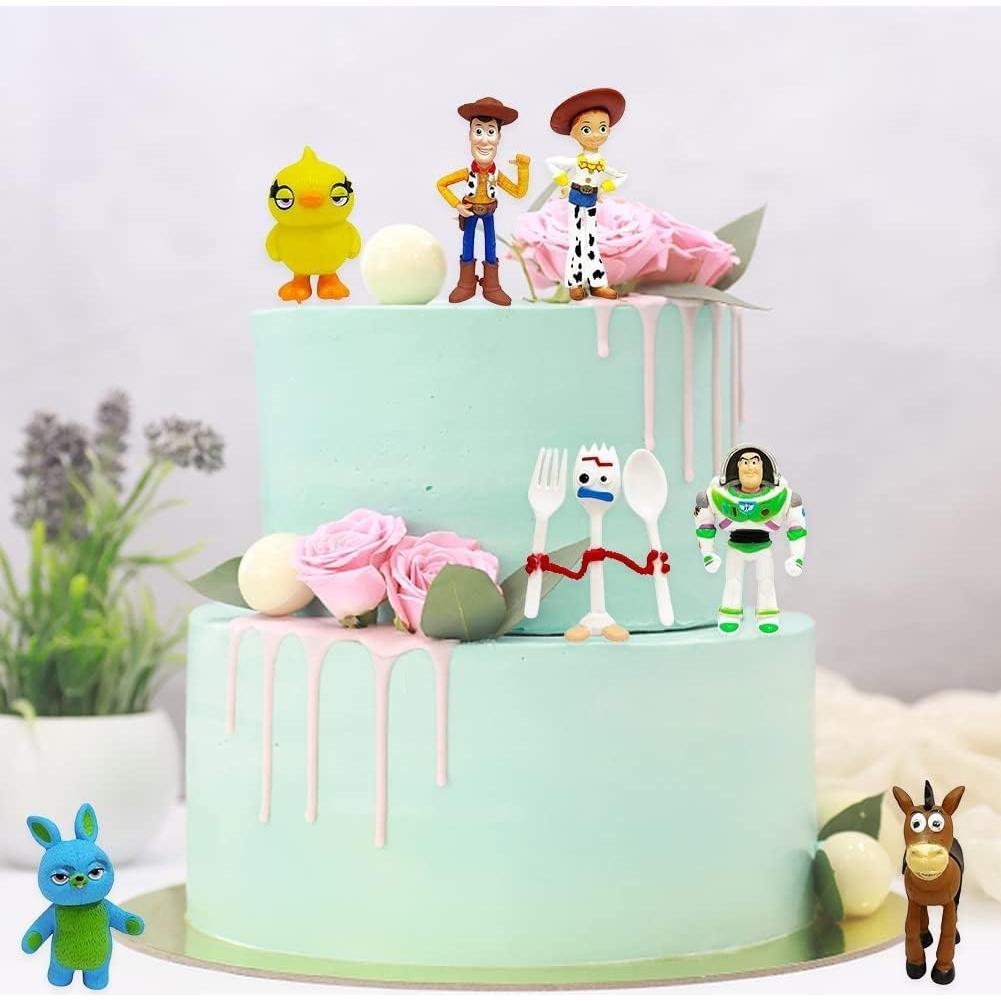 Juego de Figuras de Acción Toy Story Woody Buzz Jessie 7 Pzas