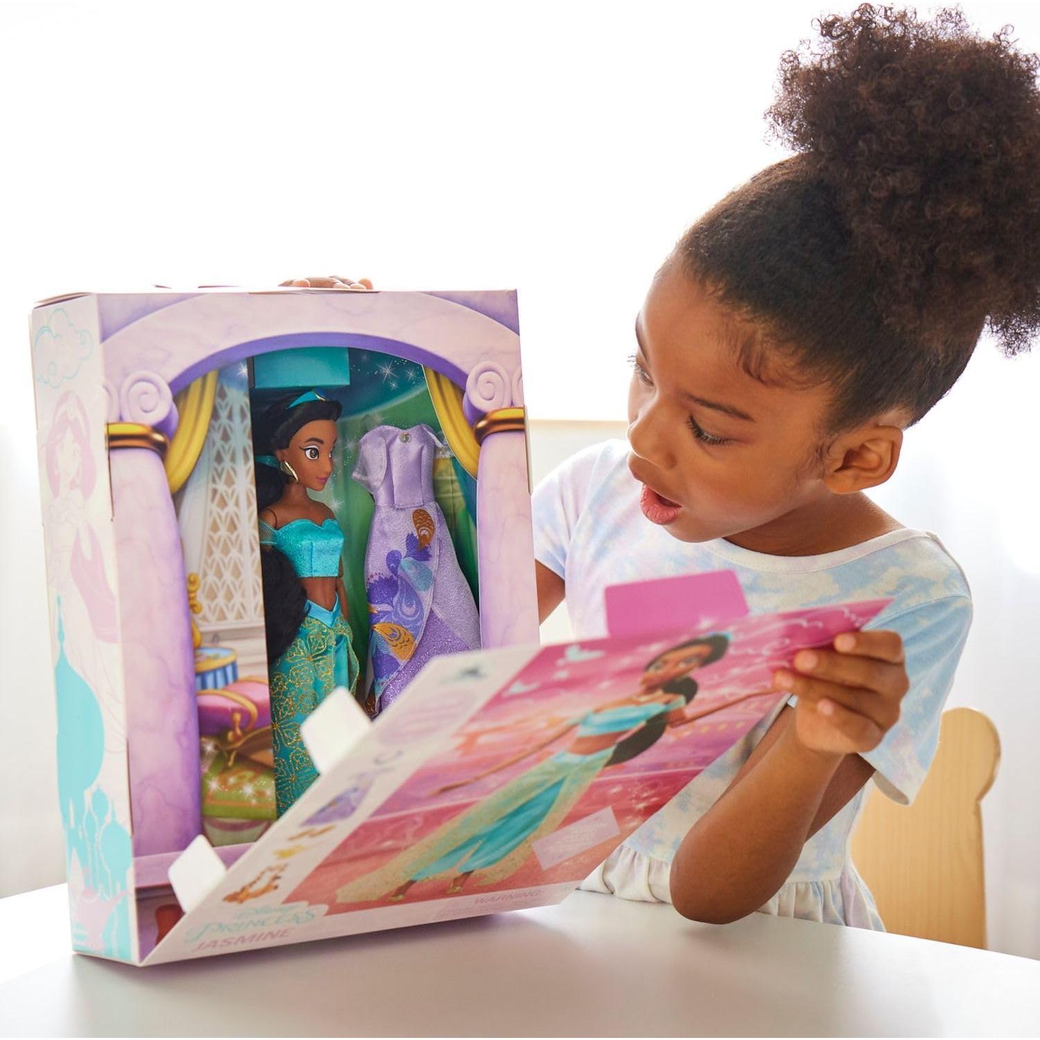 Muñeca Princesa Jazmín Disney 28 cm con Accesorios