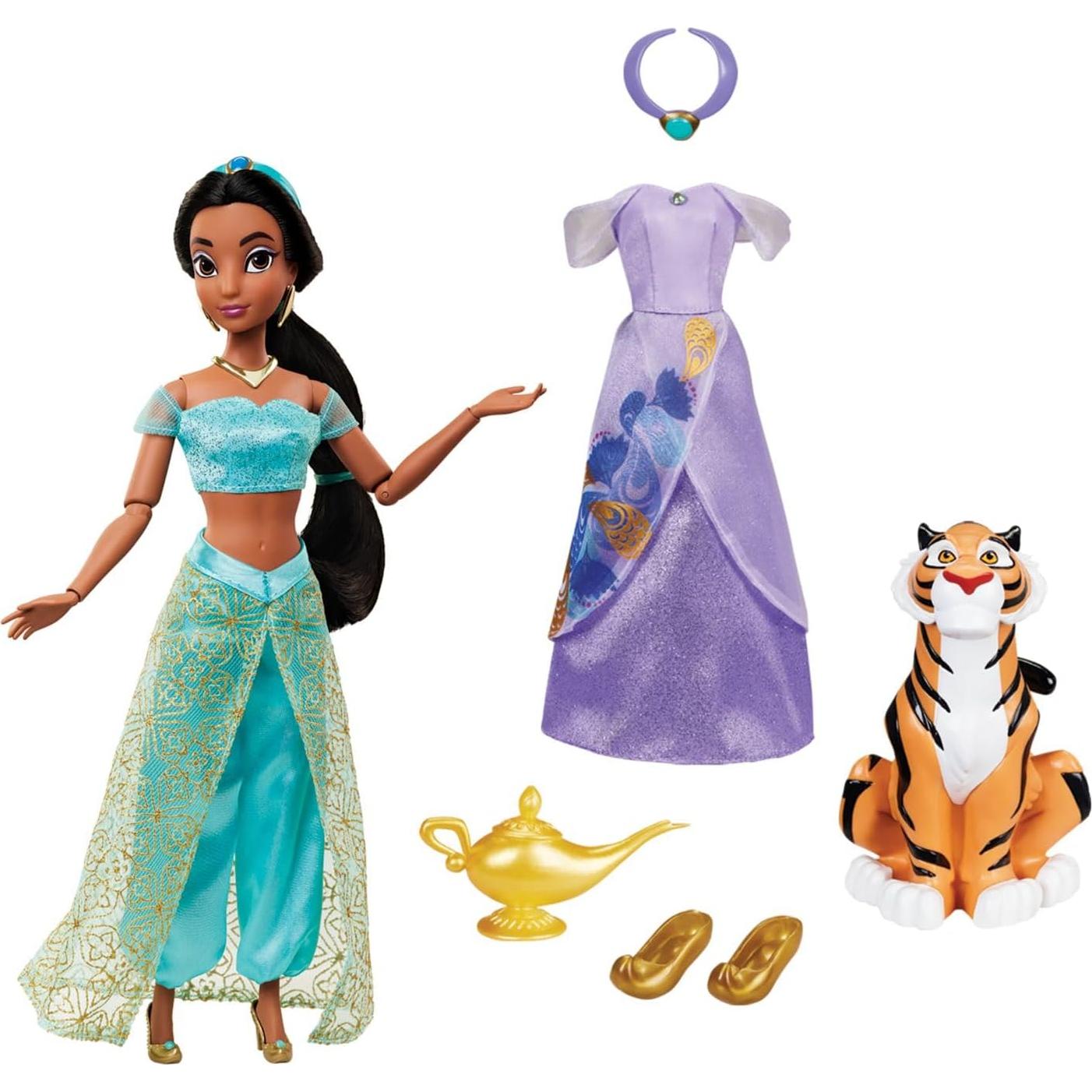 Muñeca Princesa Jazmín Disney 28 cm con Accesorios