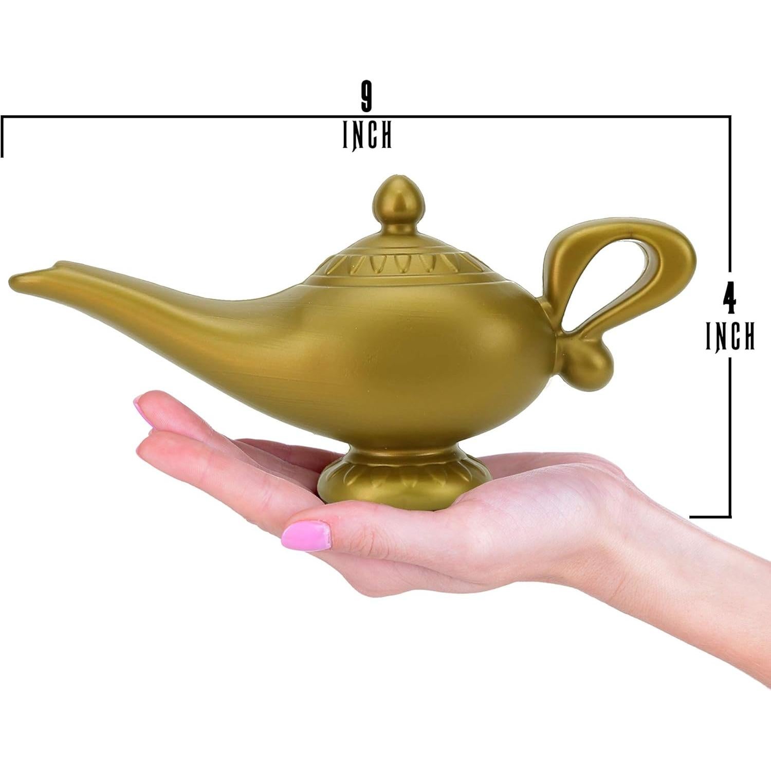 Lámpara de aceite árabe Skeleteen - Accesorio disfraz Aladino