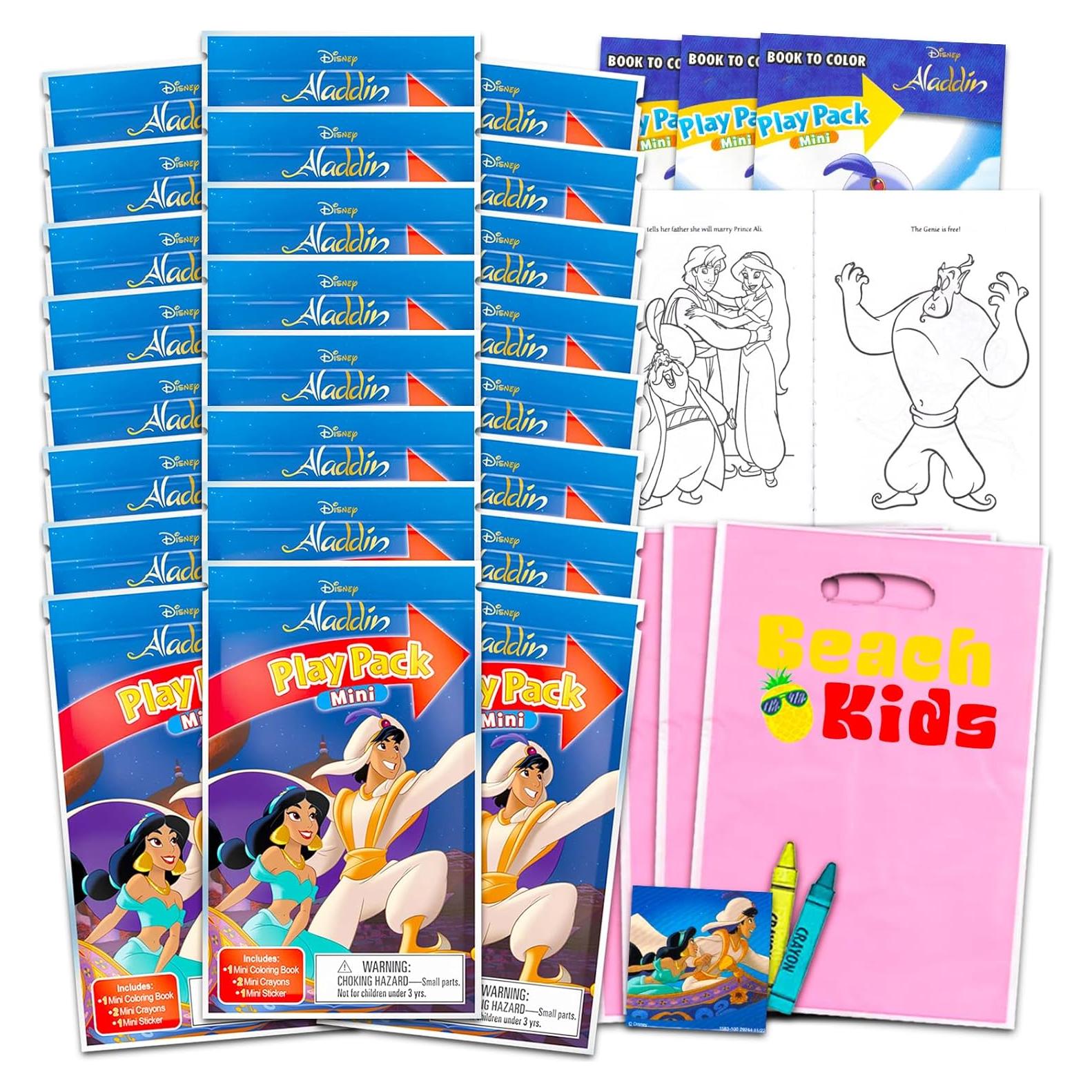 Conjunto de Fiesta Mini Disney Aladino 24 Paquetes para Niños