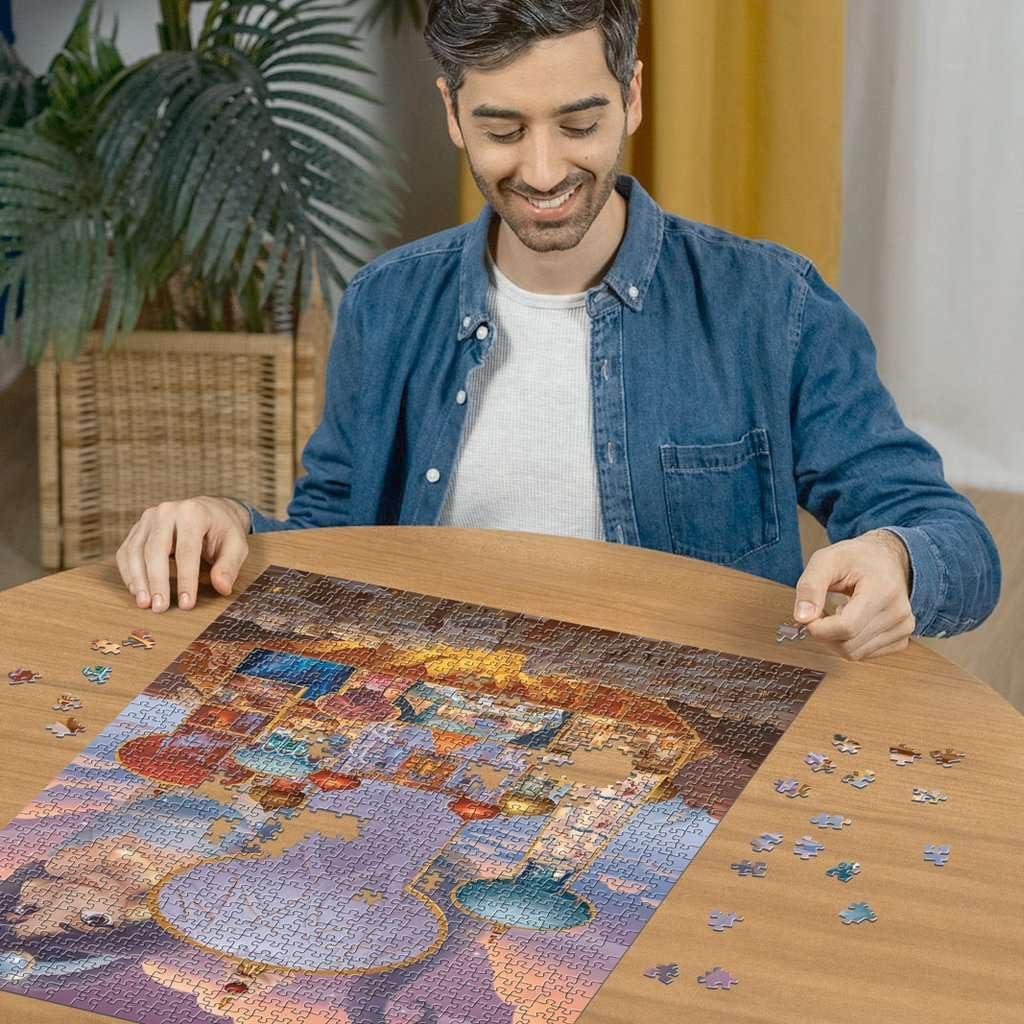 Rompecabezas 1000 Piezas Disney Jasmine Ravensburger 70x50cm