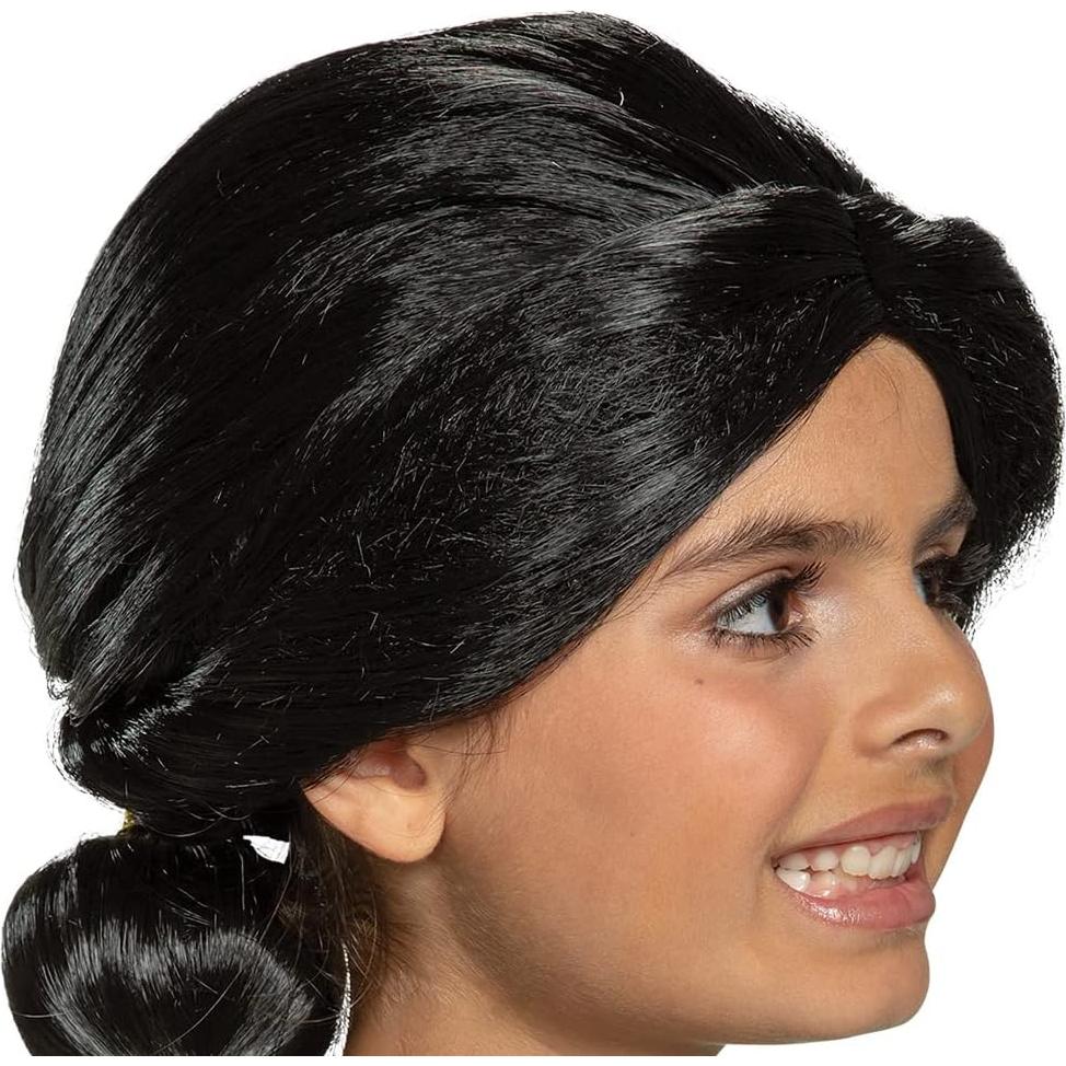 Peluca Jasmine Aladino Disney Infantil 63,5x17,8 cm