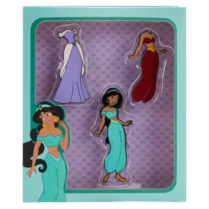 Conjunto de Pines Magnéticos Princesa Jasmine Loungefly
