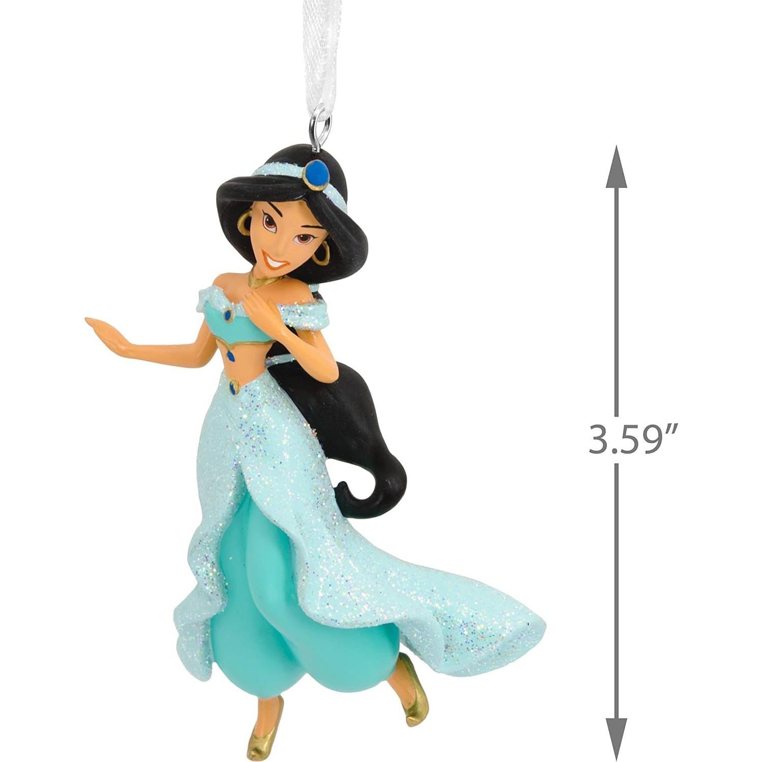 Adorno Navideño Hallmark Princesa Jasmine 5.72x8.89 cm