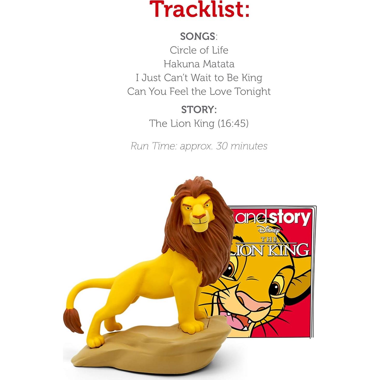 Figurita de audio Tonies Simba El Rey León 10.8x3.5 cm