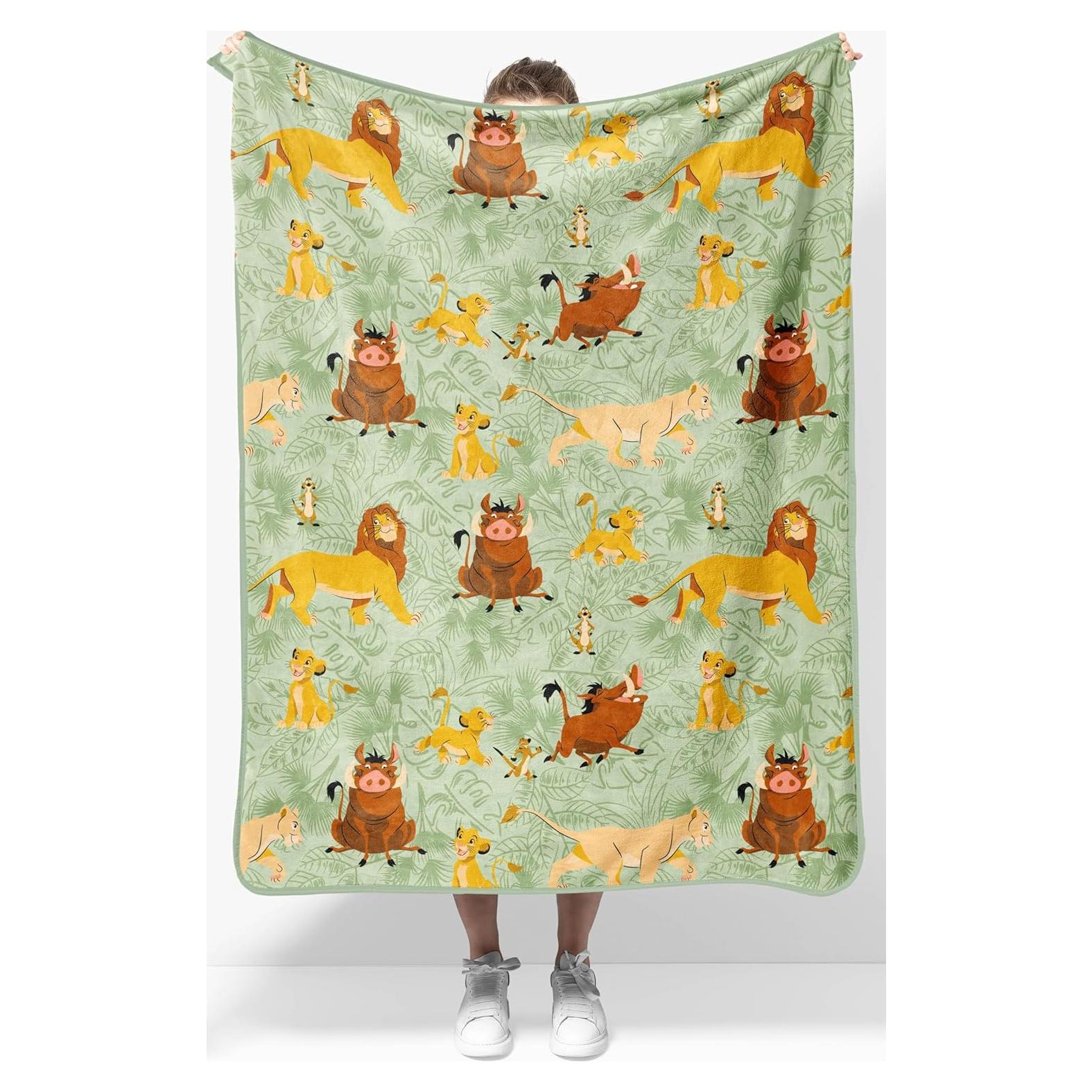 Manta de Peluche Disney Rey León Jay Franco 101x127 cm