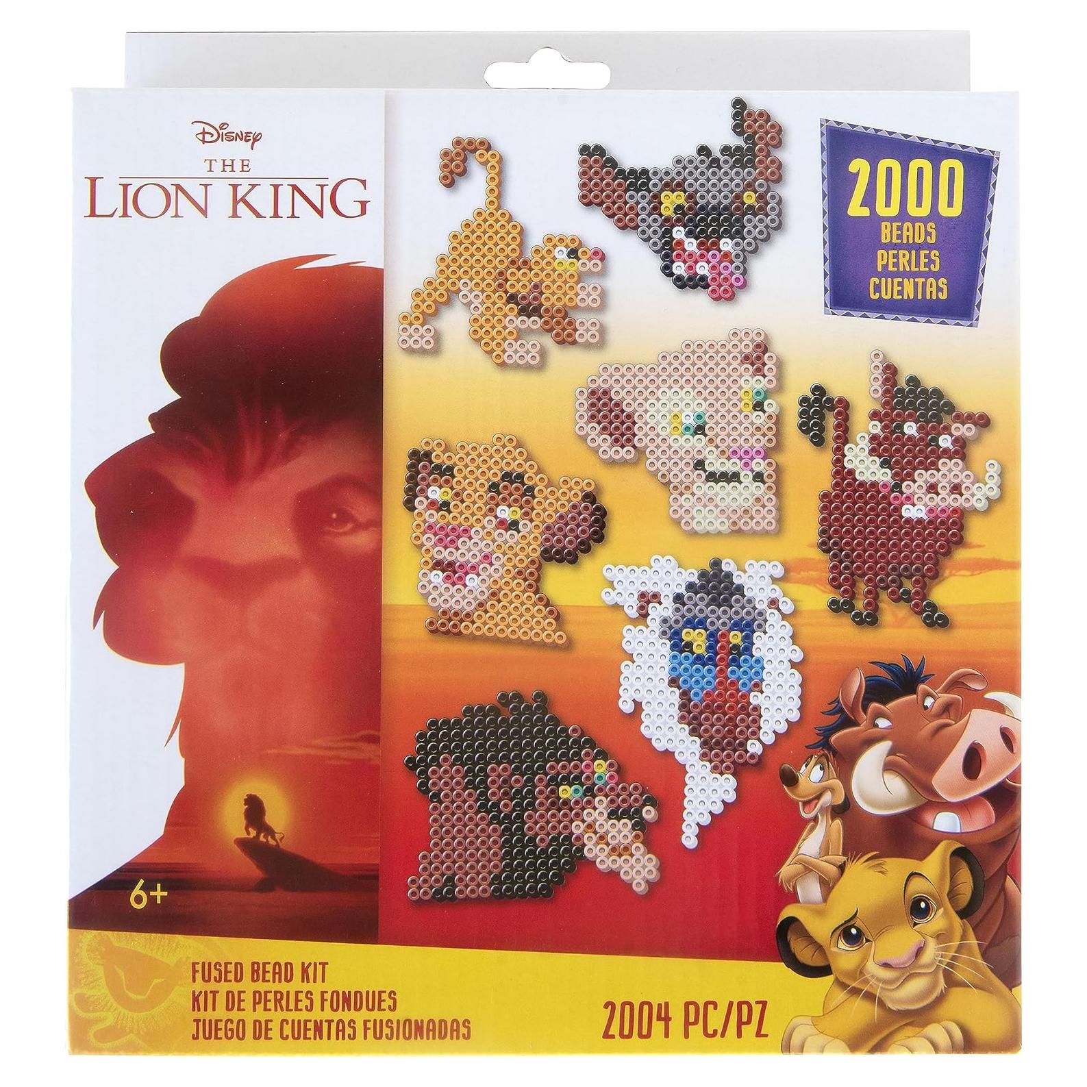 Kit de Manualidades Perler El Rey León Disney 2000 Piezas