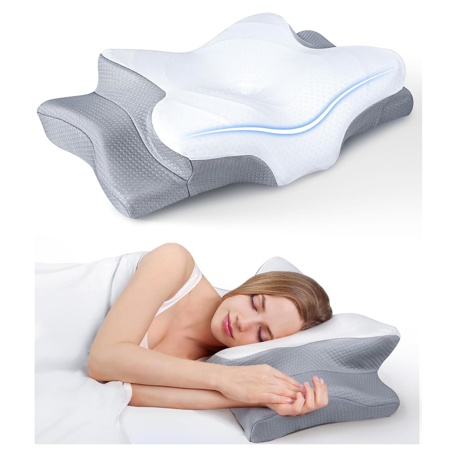 Almohada Enfriadora Cozyplayer Reina Ajustable Espuma Viscoelástica