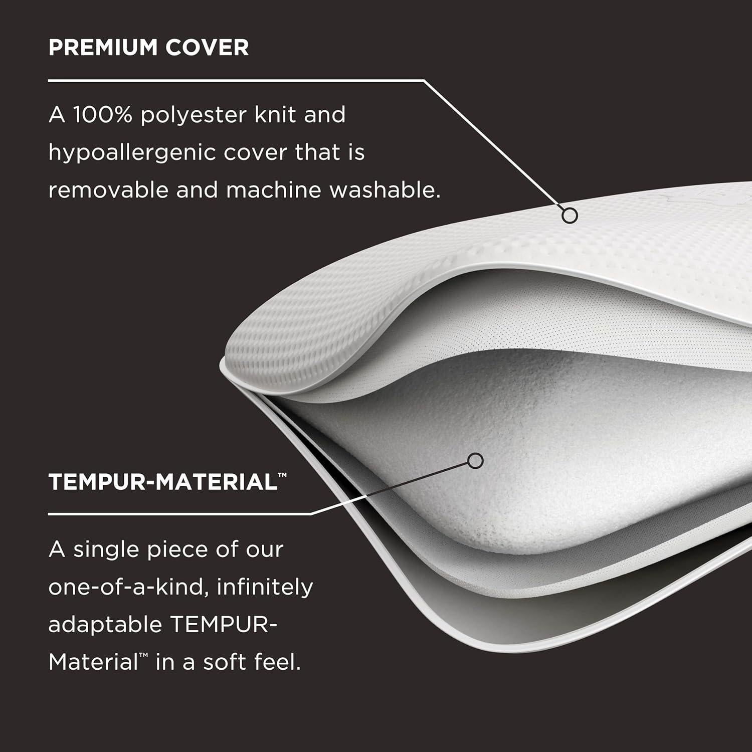 Almohada Tempur-Pedic Symphony Estándar Espuma Viscoelástica