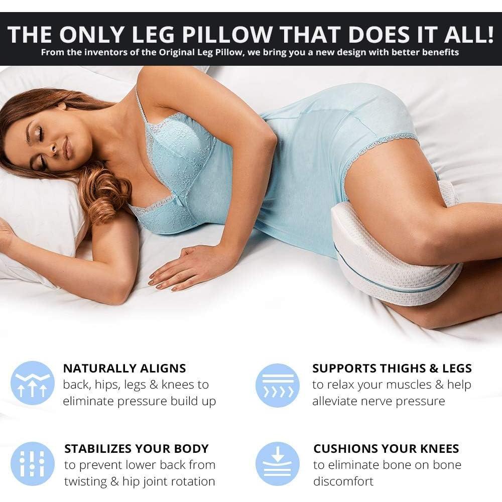 Almohada Ortopédica Contorno para Piernas y Rodillas 198g