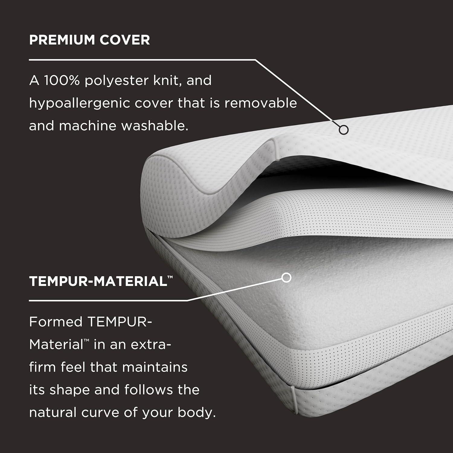 Almohada Tempur-Pedic TEMPUR-Ergo para Cuello Firme 50,8x30,5cm