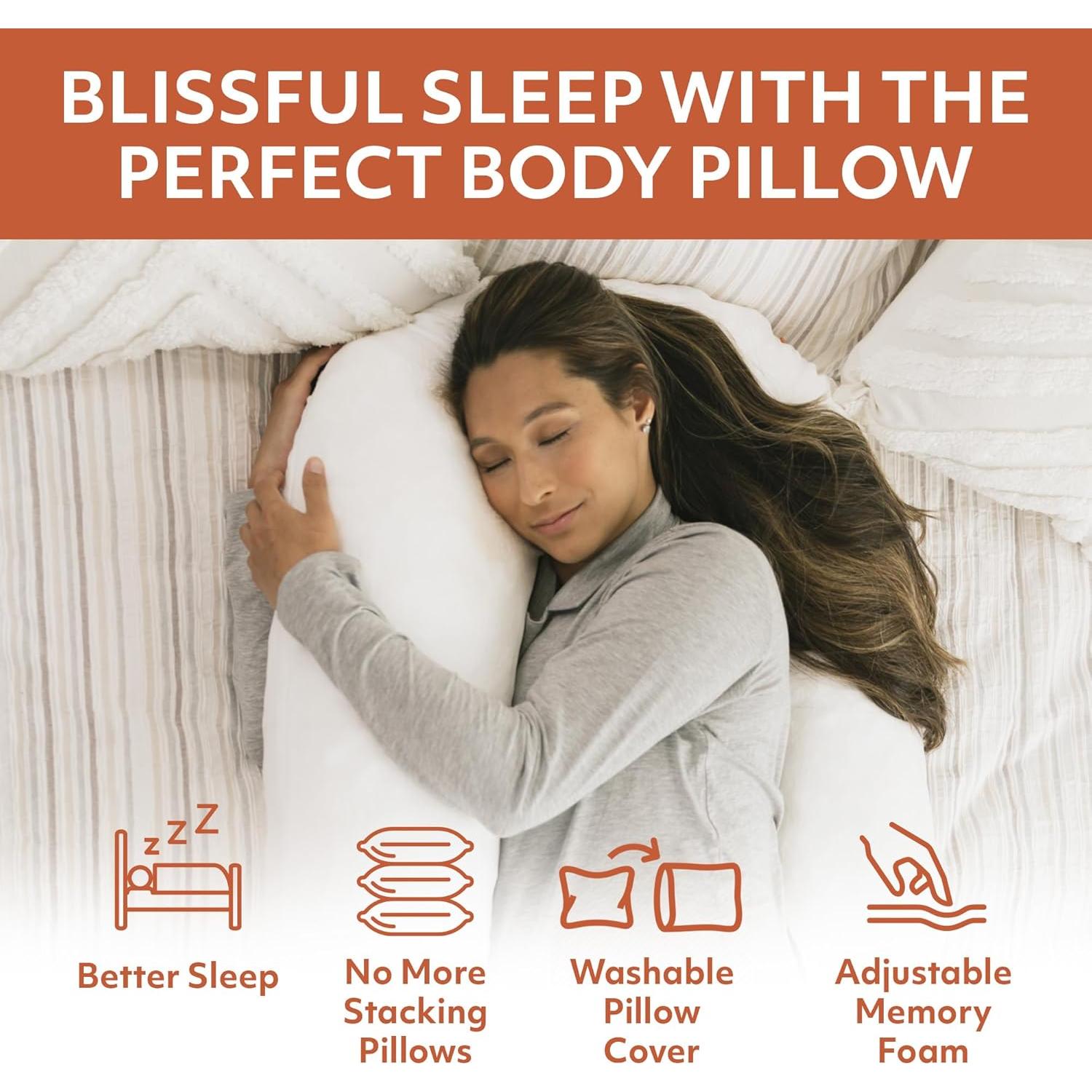 Almohada Corporal Terapéutica MedCline 50x22 cm Ajustable