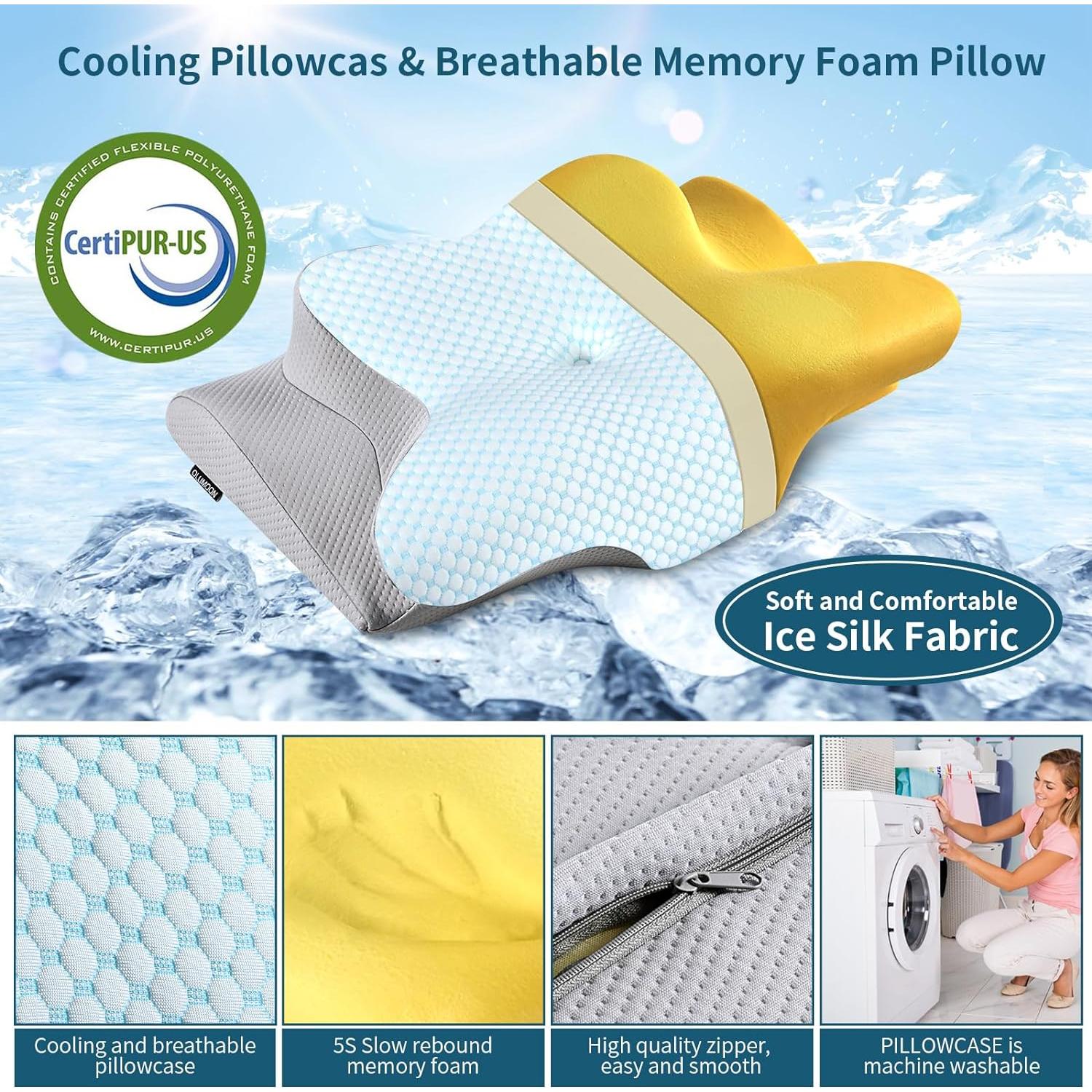 Almohada Cervical Ergonómica Bespillow Espuma Viscoelástica