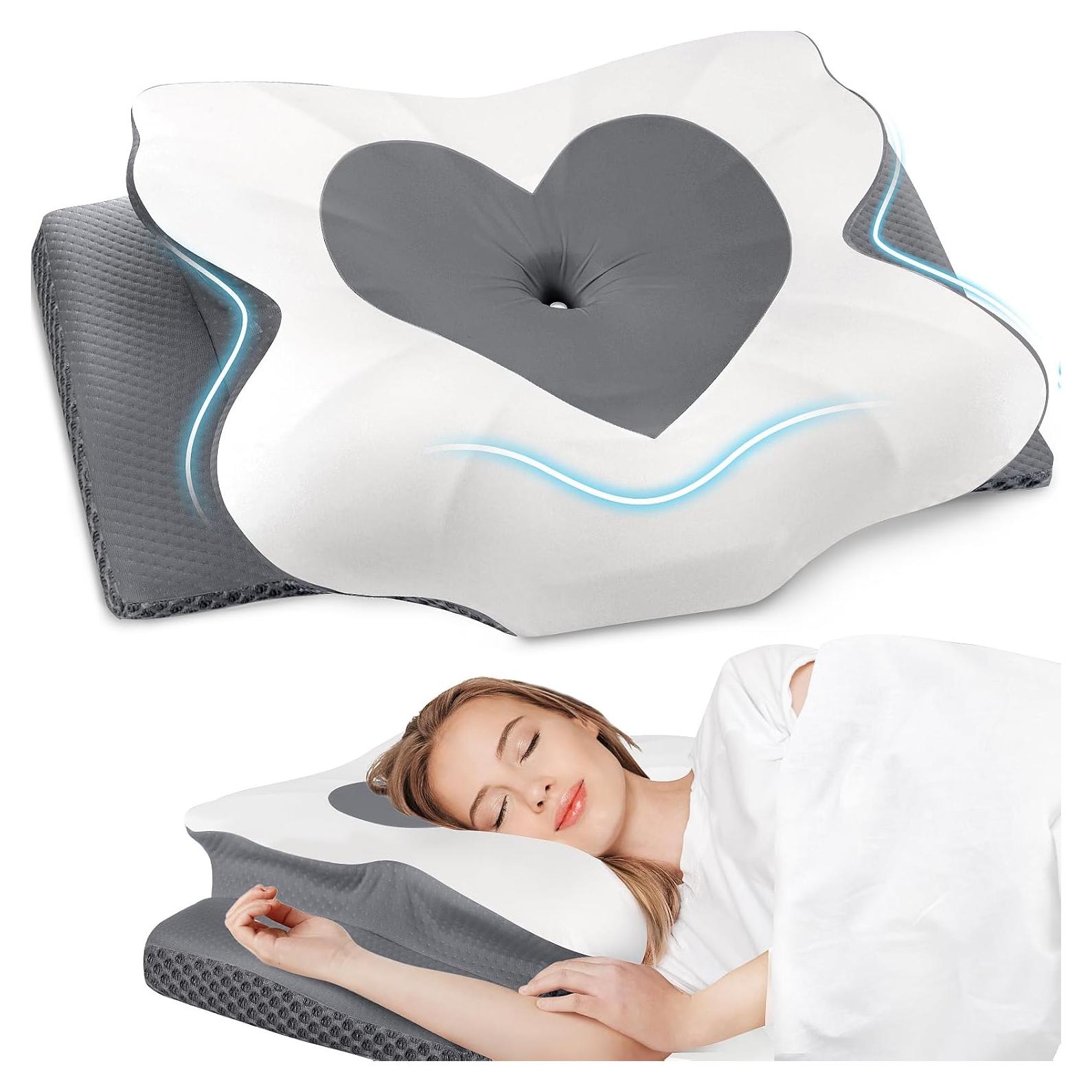 Almohada Cervical CushZone Espuma Viscoelástica 62.7x40.1cm