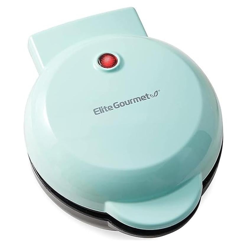 Mini Waffle Maker Elite Gourmet EWM013M 12,7 cm Antiadherente