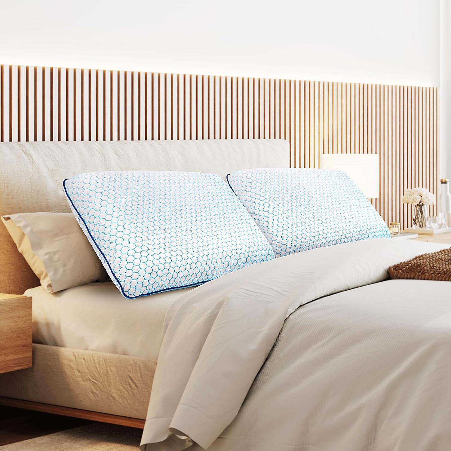 Juego de 2 Almohadas de Espuma Viscoelástica CushyOasis