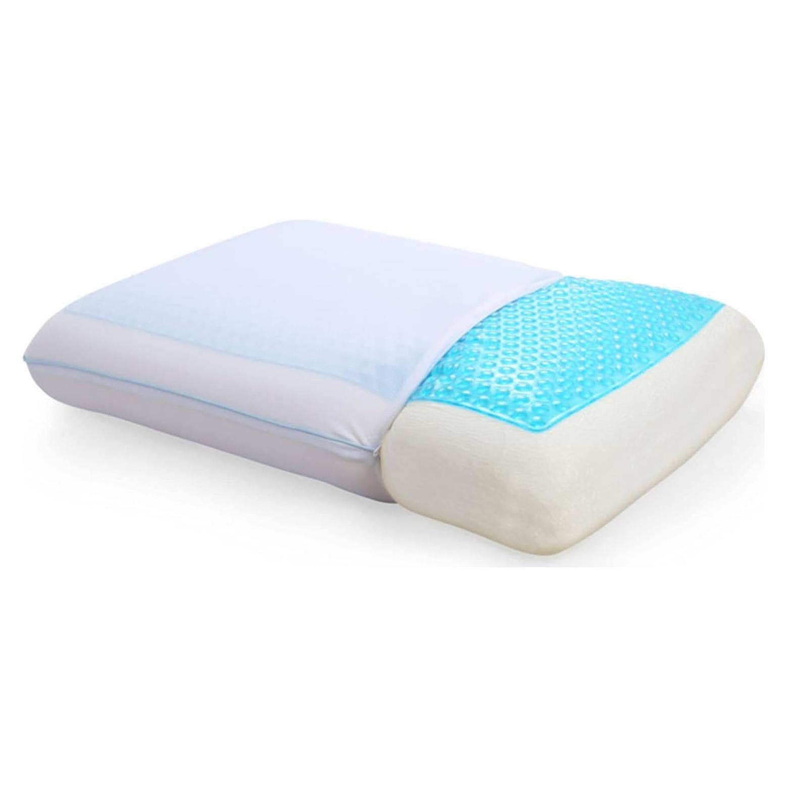 Almohada Viscoelástica Cool Gel Reversible 60x40 cm