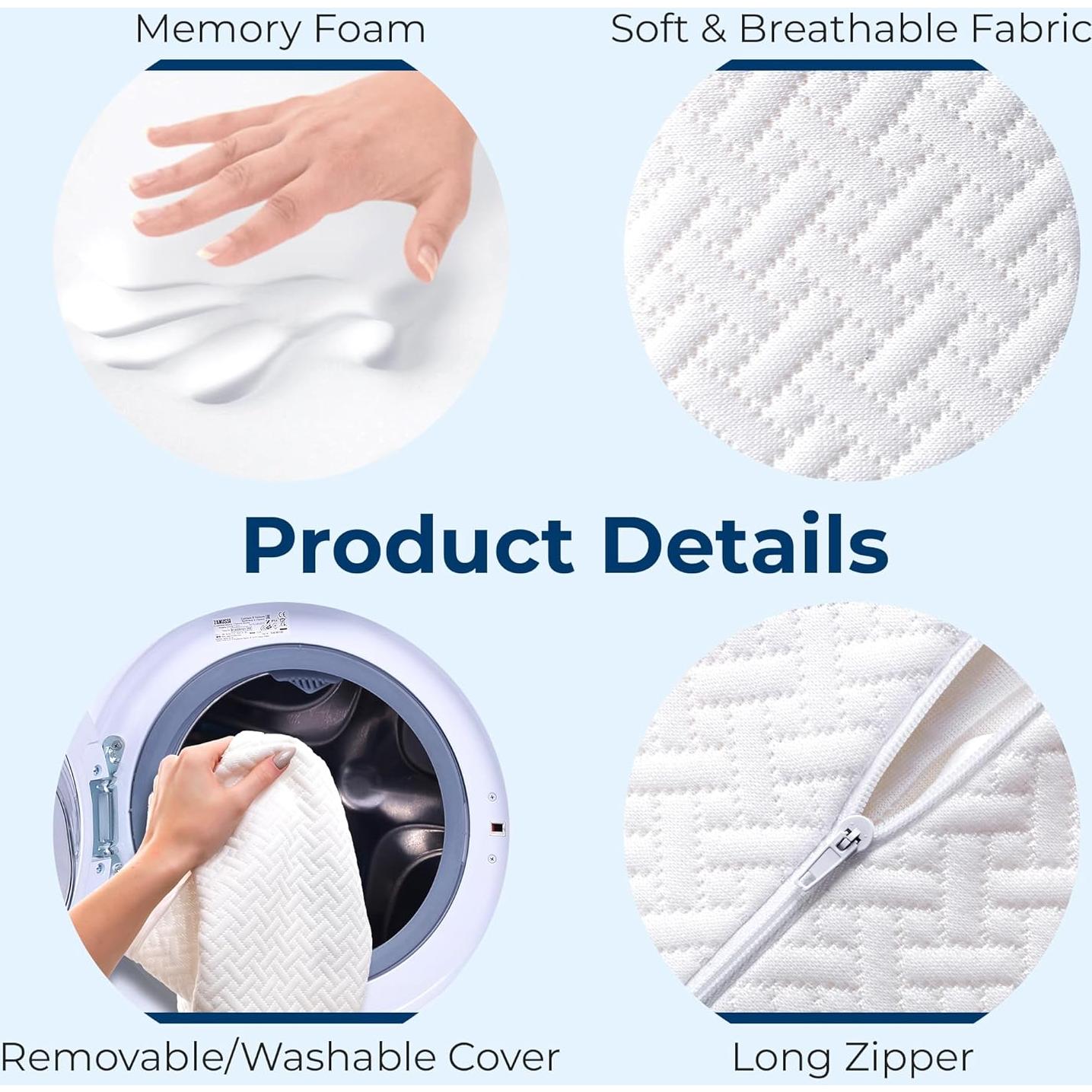 Almohada para Rodillas 5 Stars United Espuma Viscoelástica