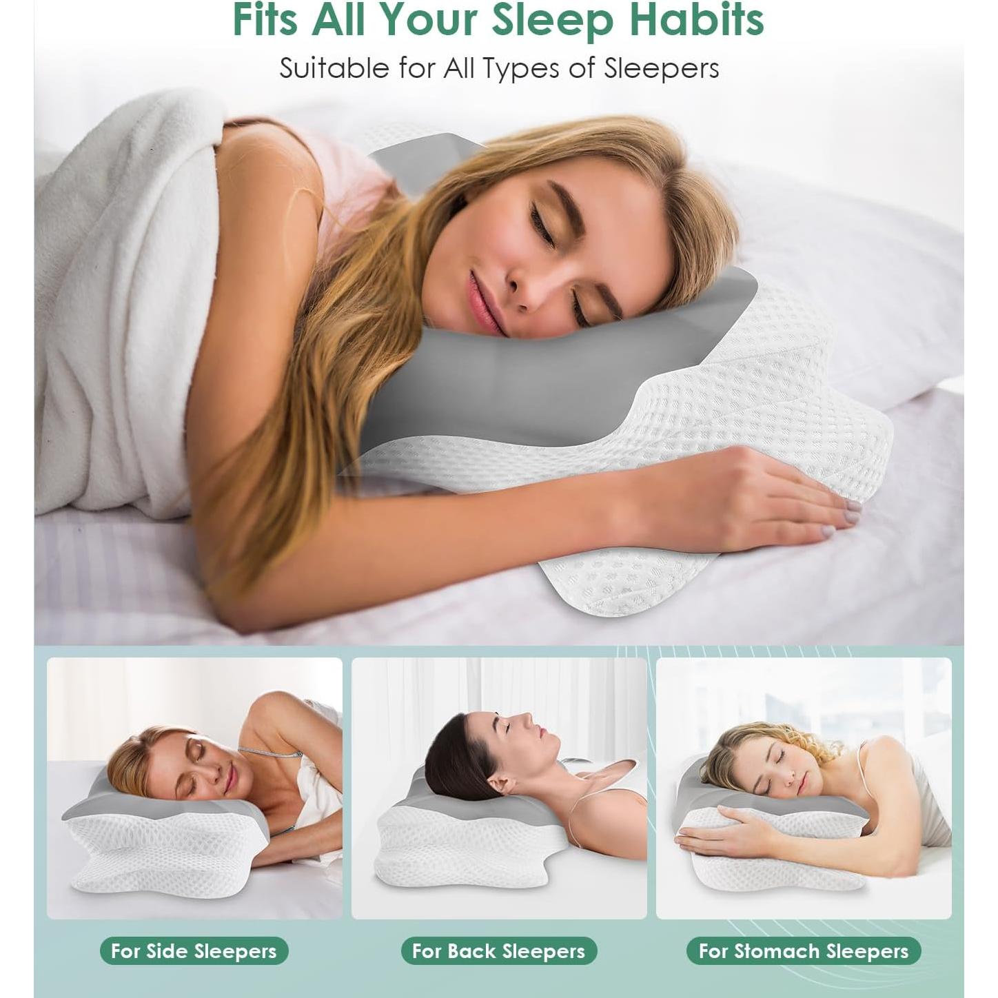 Almohada Cervical DONAMA Espuma con Memoria Tamaño Queen