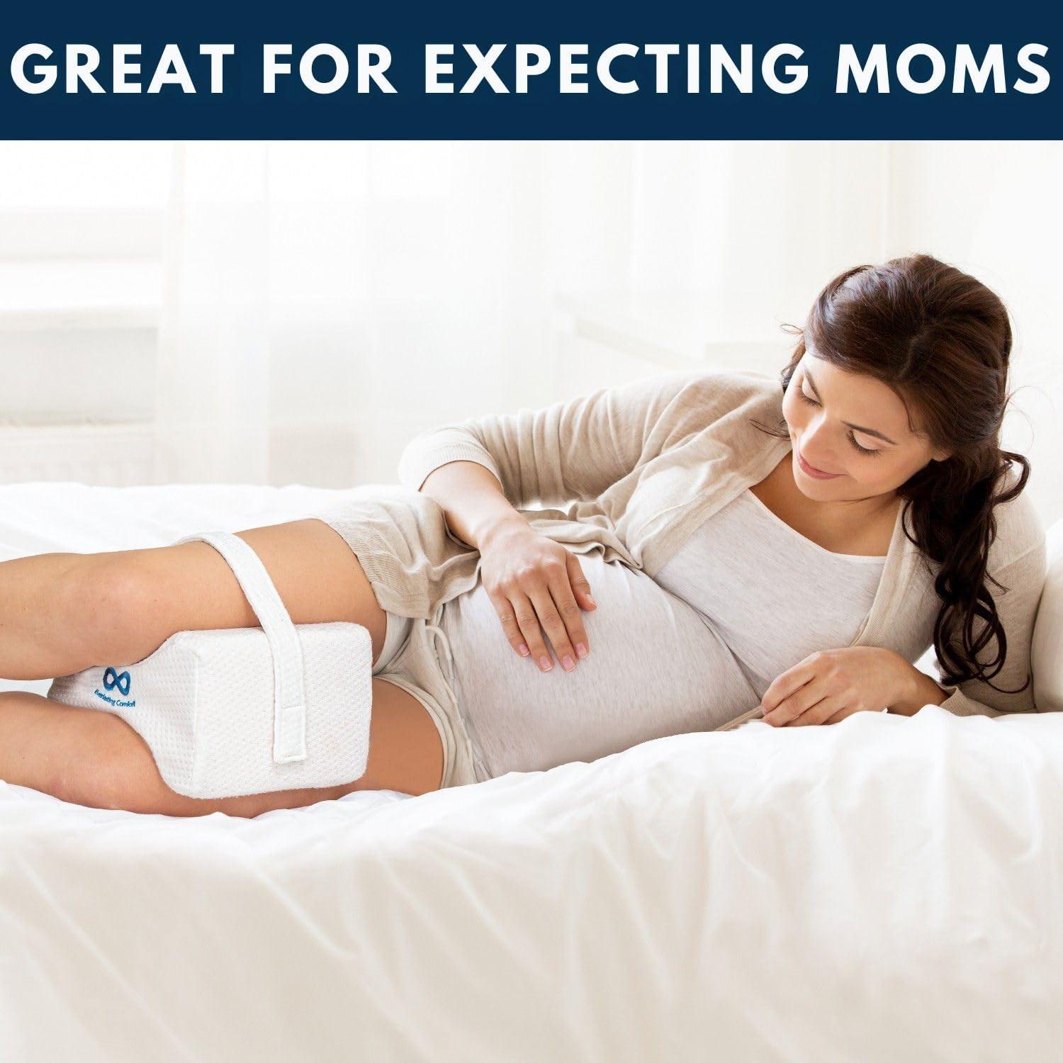 Almohada de Rodilla Viscoelástica Everlasting Comfort - Blanca