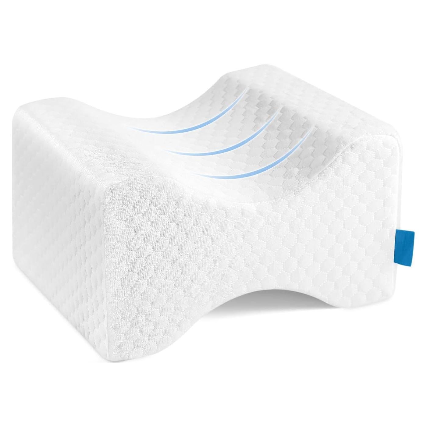 Almohada de Rodilla LESUMI Espuma Viscoelástica Blanca