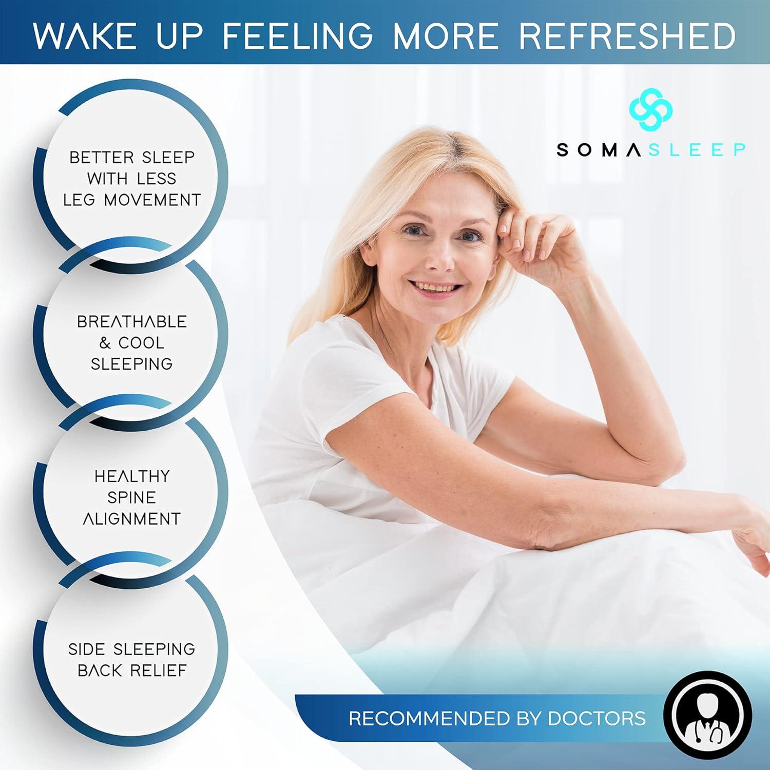 Almohada Ortopédica Refrigerante SelectSoma para Rodillas