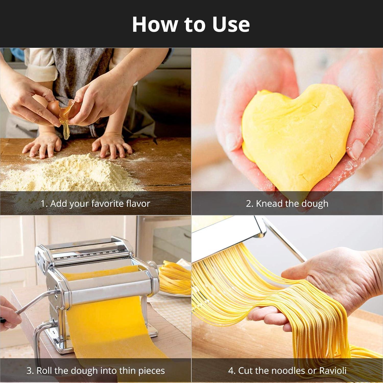 Máquina de Pasta METLUCK Manual Acero Inoxidable 9 Grosor