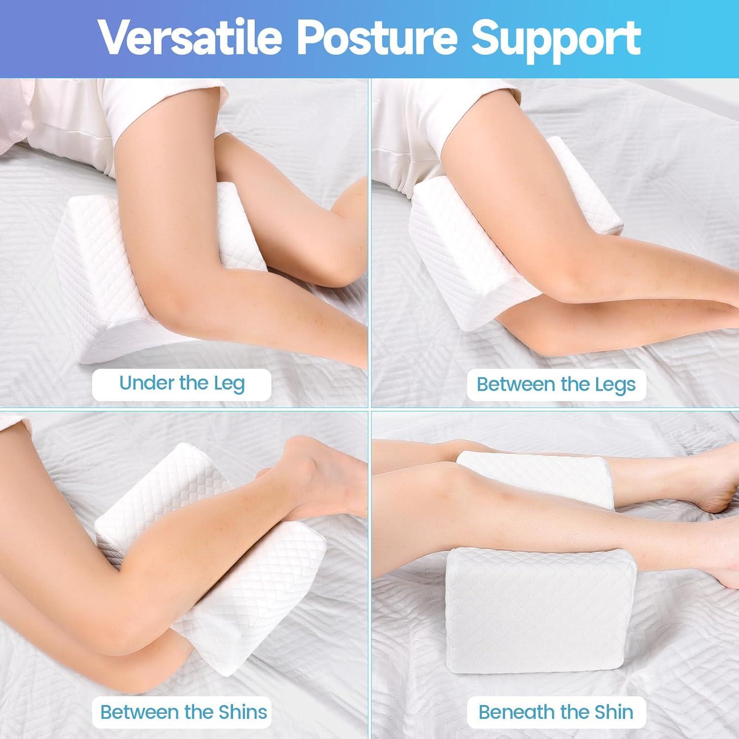 Almohada para Rodillas CloudBliss Grande Refrigerante Espuma