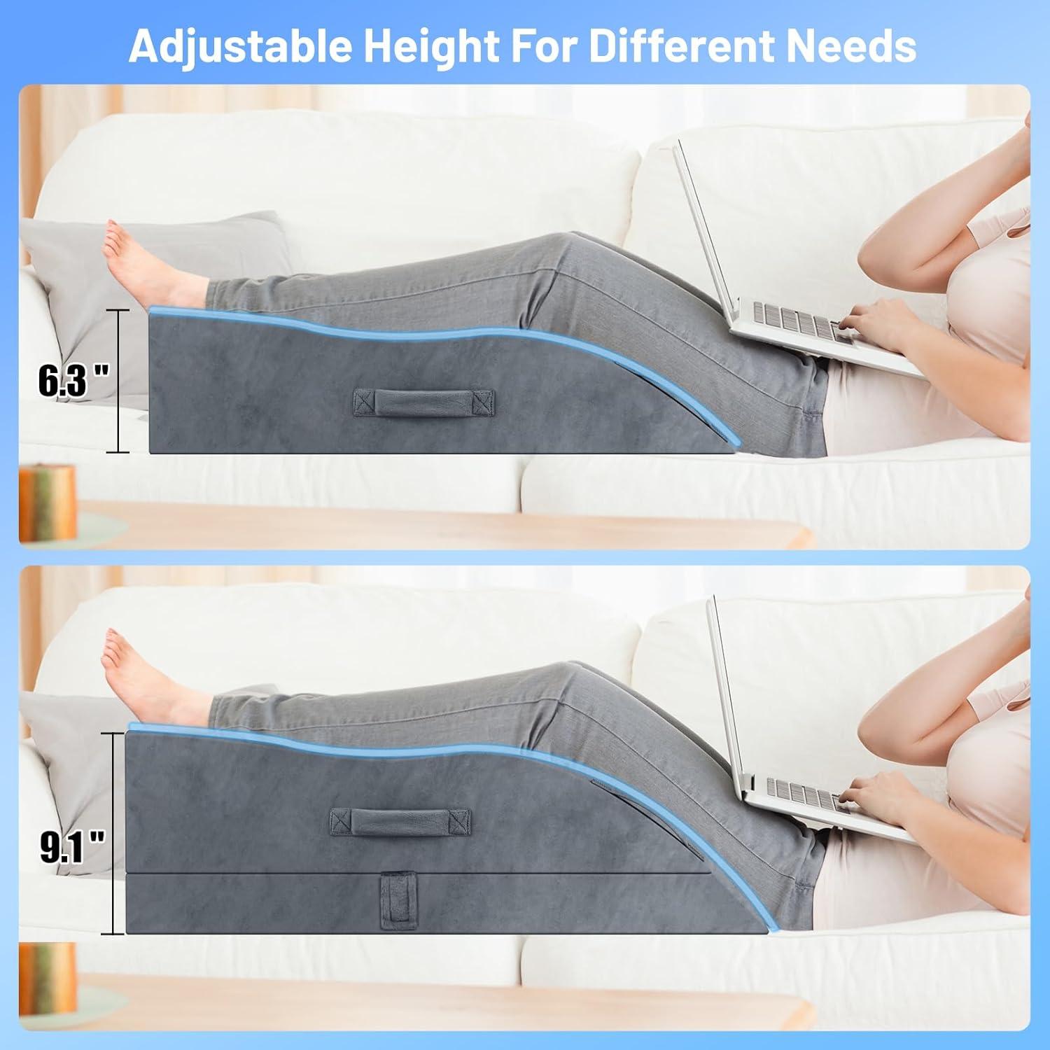 Cojín en Cuña TranquilRelax para Elevación de Piernas 1.41kg