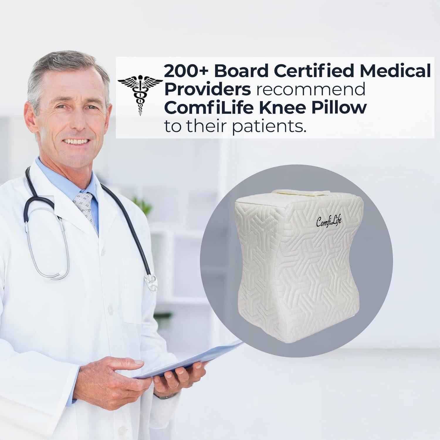 Almohada para Rodillas ComfiLife Espuma Viscoelástica 20cm