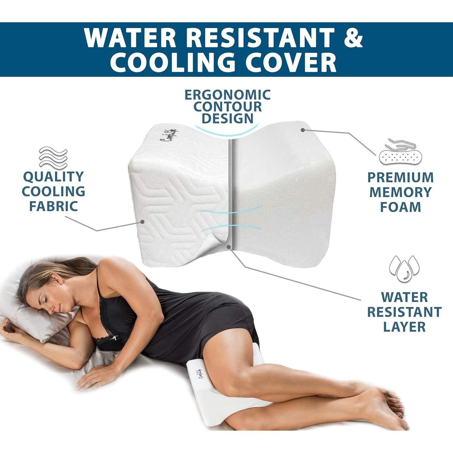 Almohada para Rodillas ComfiLife Espuma Viscoelástica 20cm