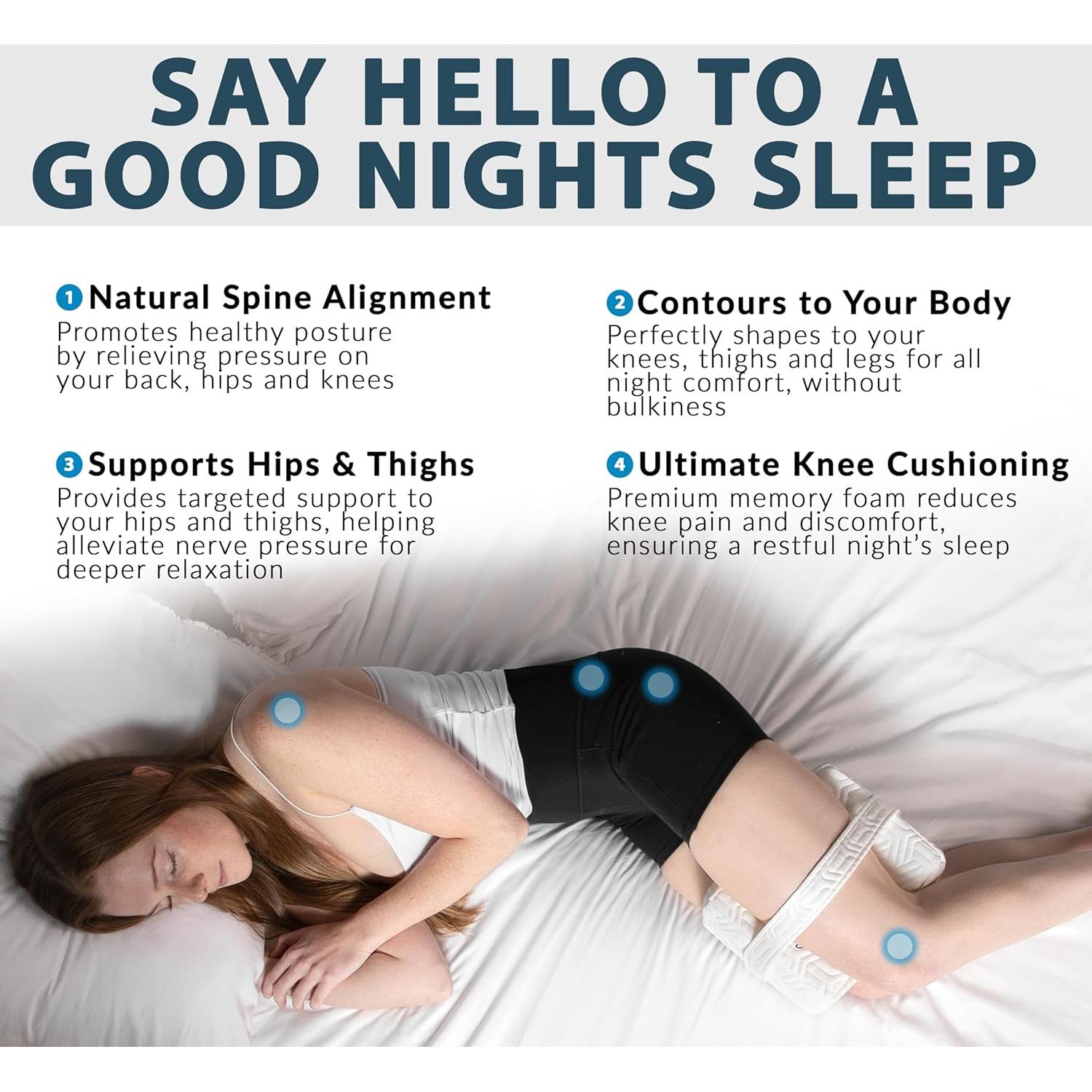 Almohada para Rodillas ComfiLife Espuma Viscoelástica 20cm