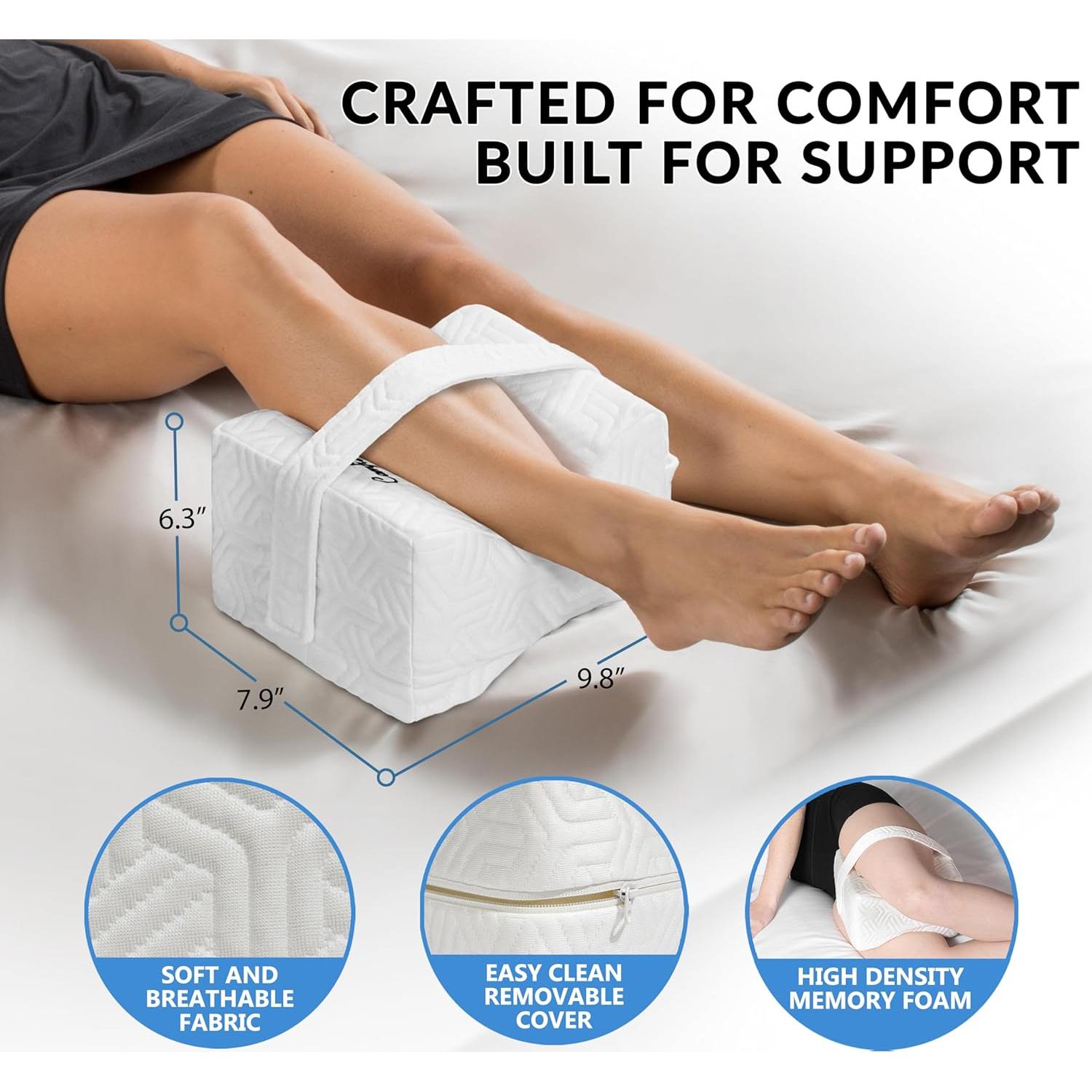 Almohada para Rodillas ComfiLife Espuma Viscoelástica 20cm