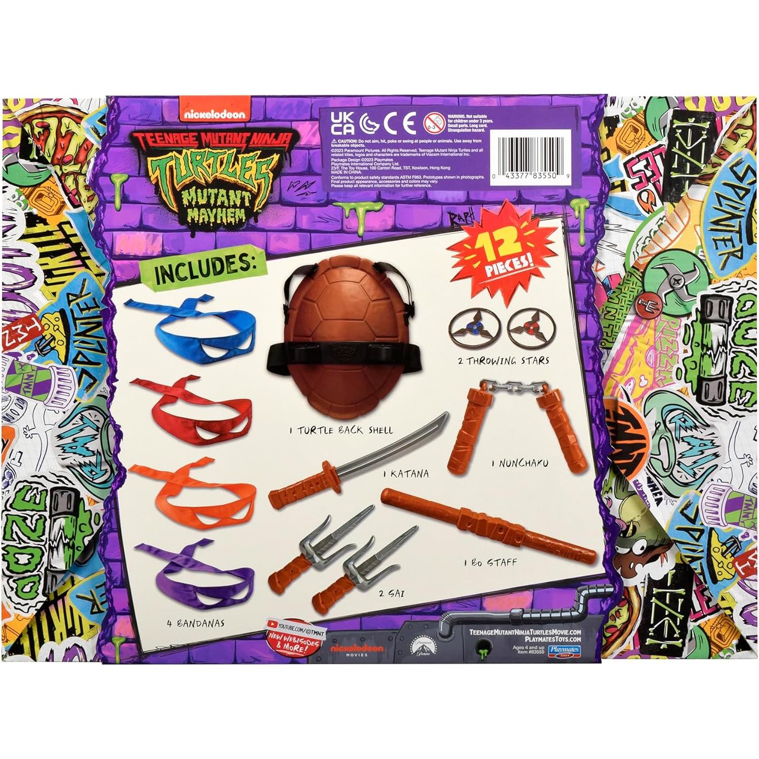 Cofre del Tesoro Tortugas Ninja Playmates Mutant Mayhem