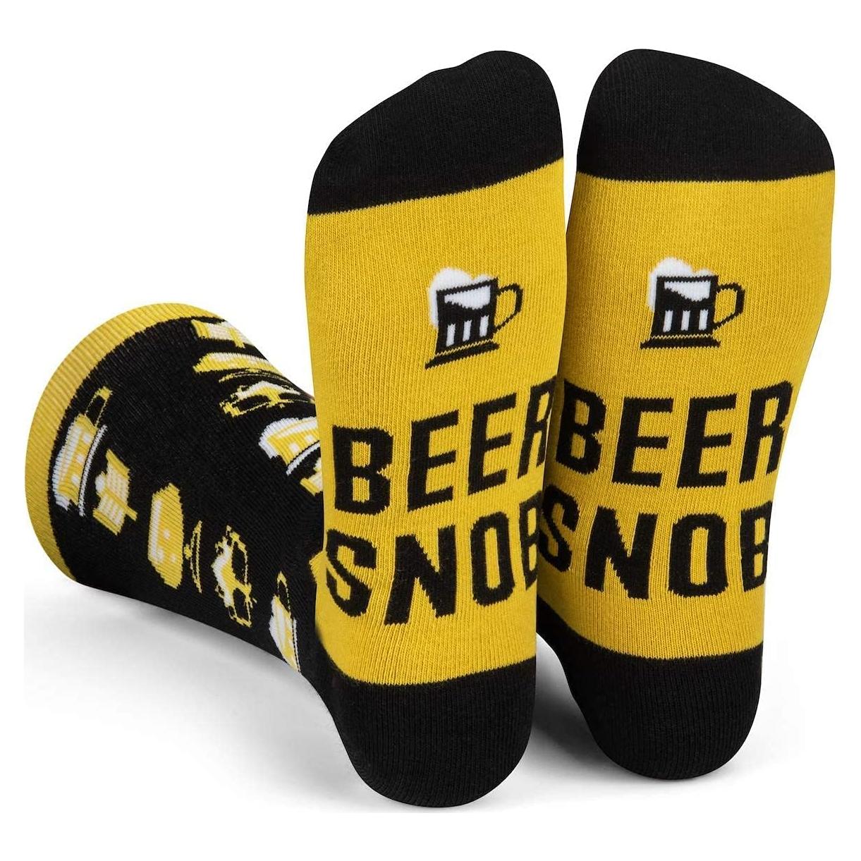 Calcetines Divertidos Lavley de Cerveza Unisex Talla Única