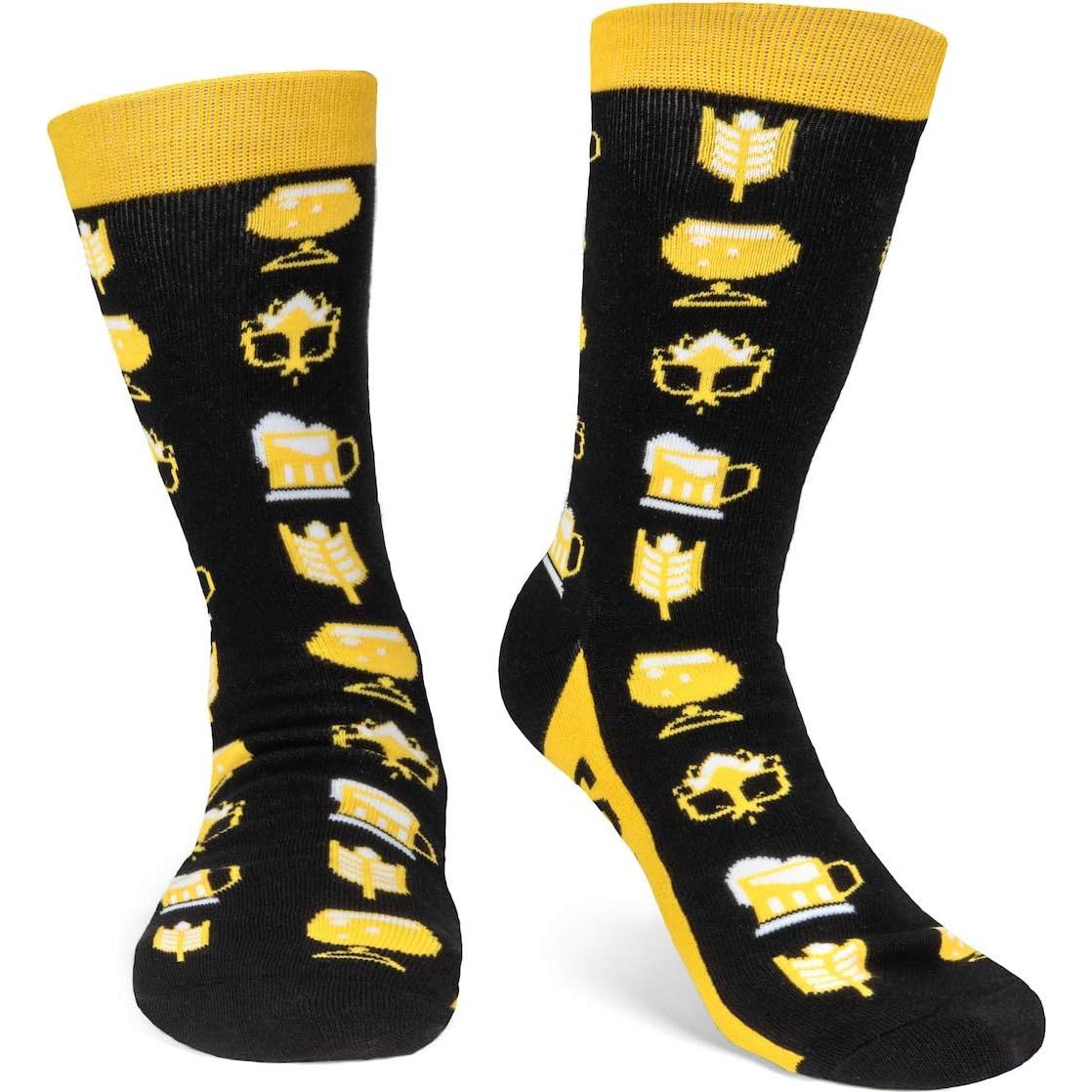 Calcetines Divertidos Lavley de Cerveza Unisex Talla Única