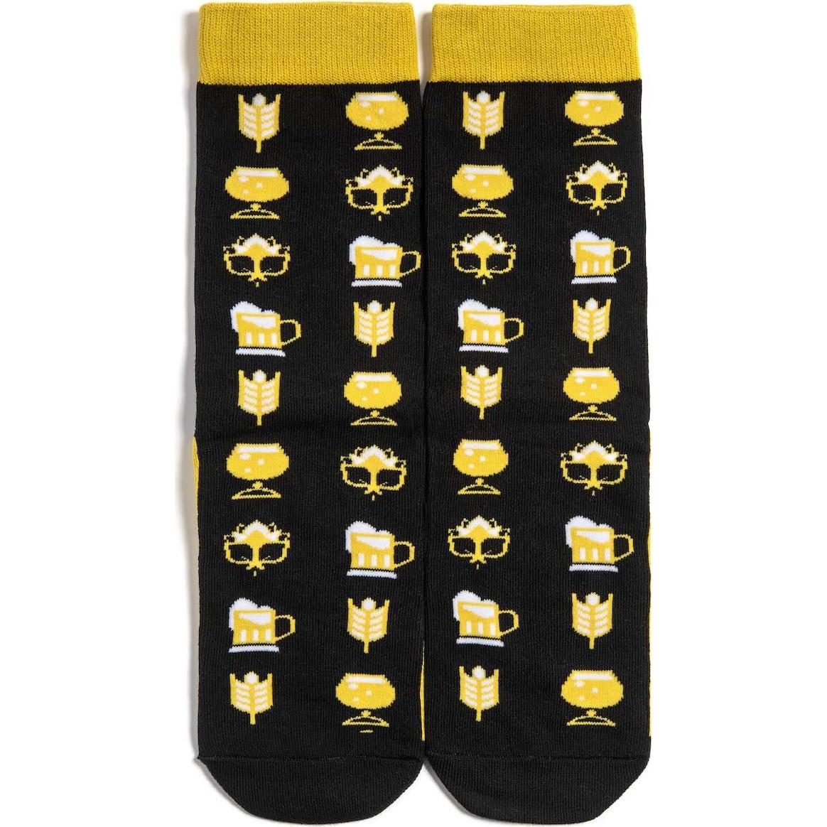 Calcetines Divertidos Lavley de Cerveza Unisex Talla Única