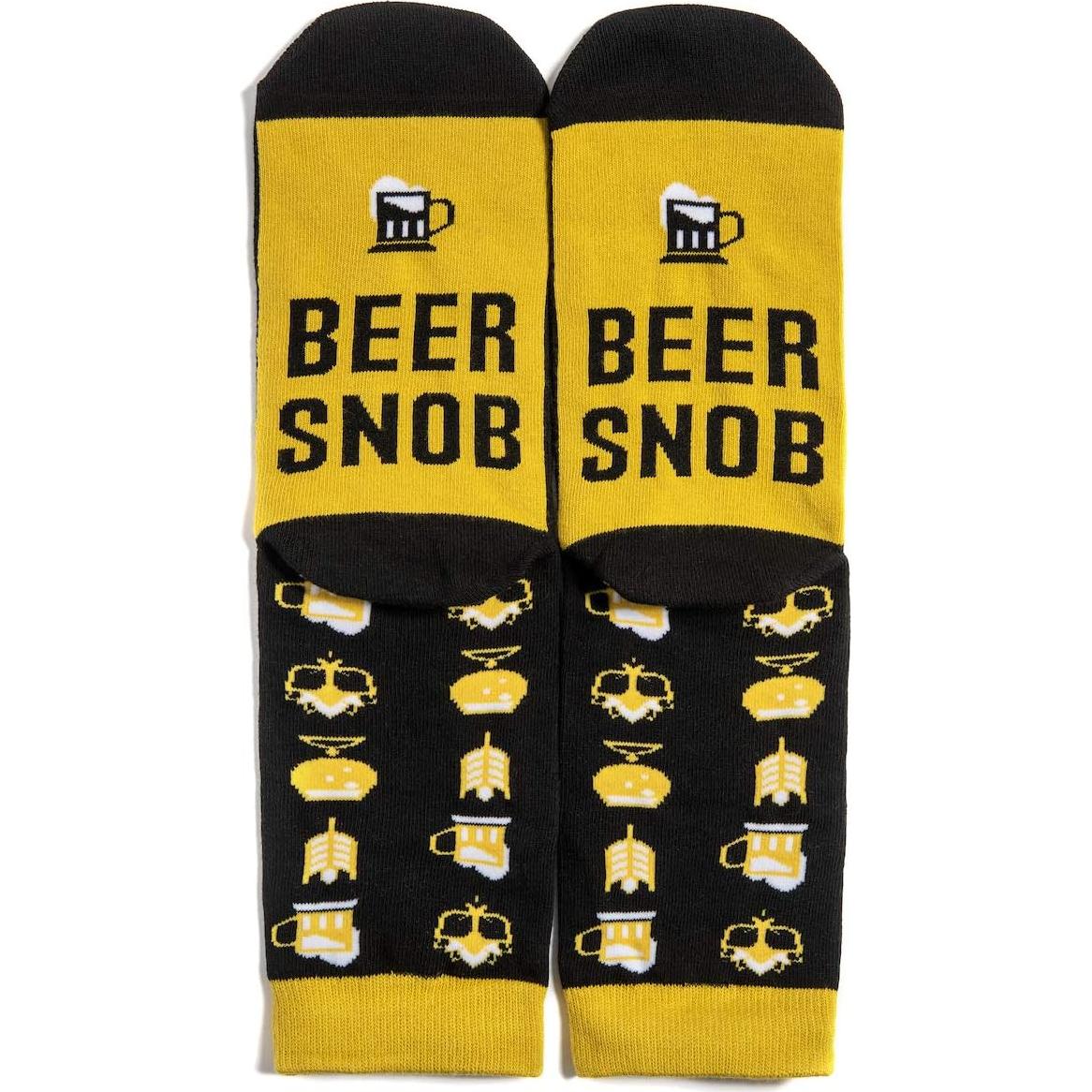 Calcetines Divertidos Lavley de Cerveza Unisex Talla Única